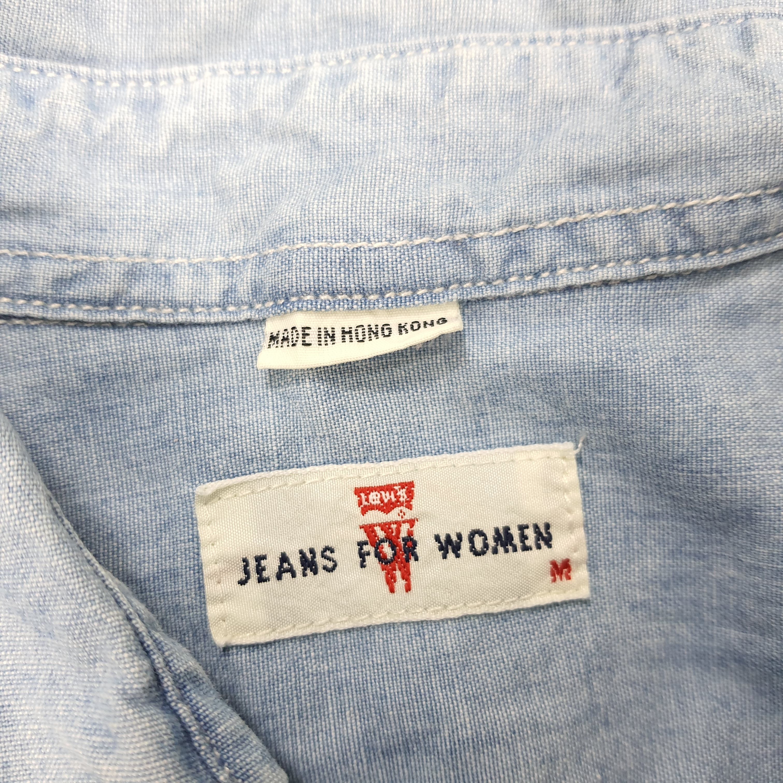 Levi's × Vintage Vintage Levi's Jeans for Women Long Sleeve Shirt Size M / US 6-8 / IT 42-44 - 4 Thumbnail