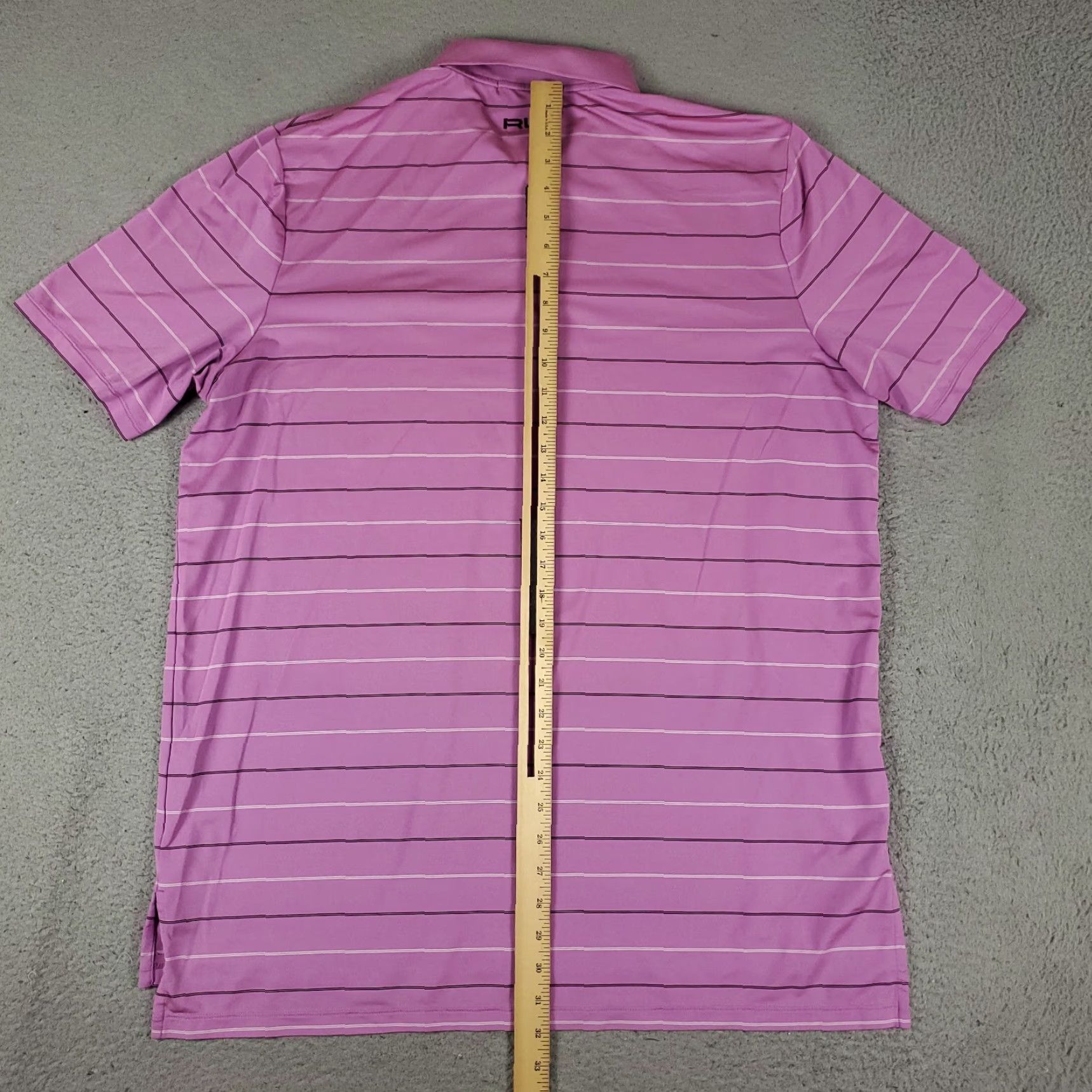 Ralph Lauren Ralph Lauren RLX Polo Shirt Mens XL Purple Striped Short Sleeve Golf Size US XL / EU 56 / 4 - 5 Thumbnail