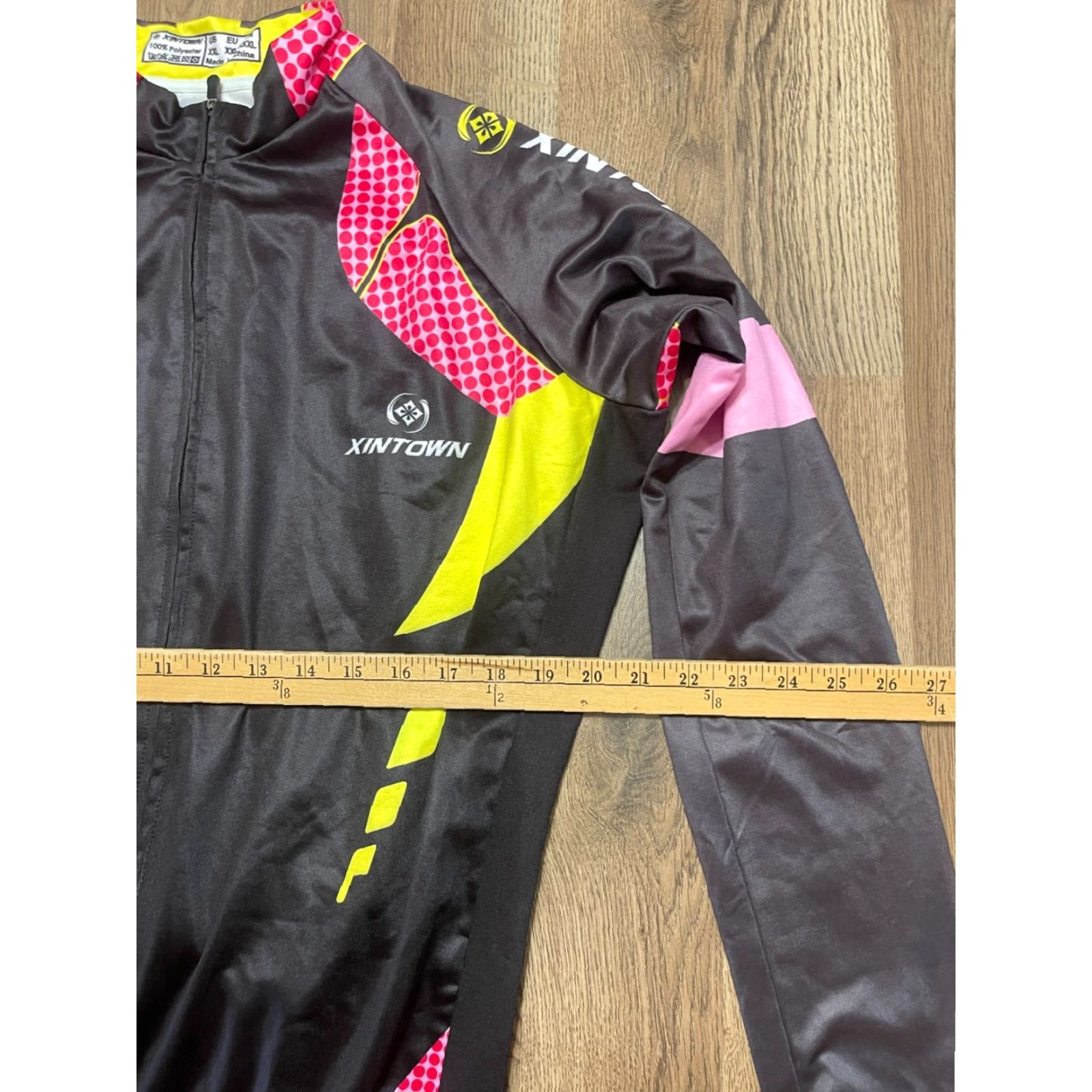 Pinko Xintown Shirt Mens XXL Yellow Pink Black Full Zip Athletic Wear Zip Pocket Casual Modern 2XL Womens? Mens Size US XXL / EU 58 / 5 - 6 Thumbnail