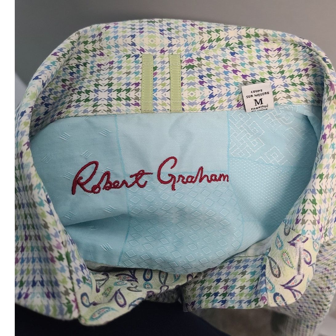 Robert Graham Robert Graham Multi color Geometrical Print Button Shirt Size US M / EU 48-50 / 2 - 5 Thumbnail