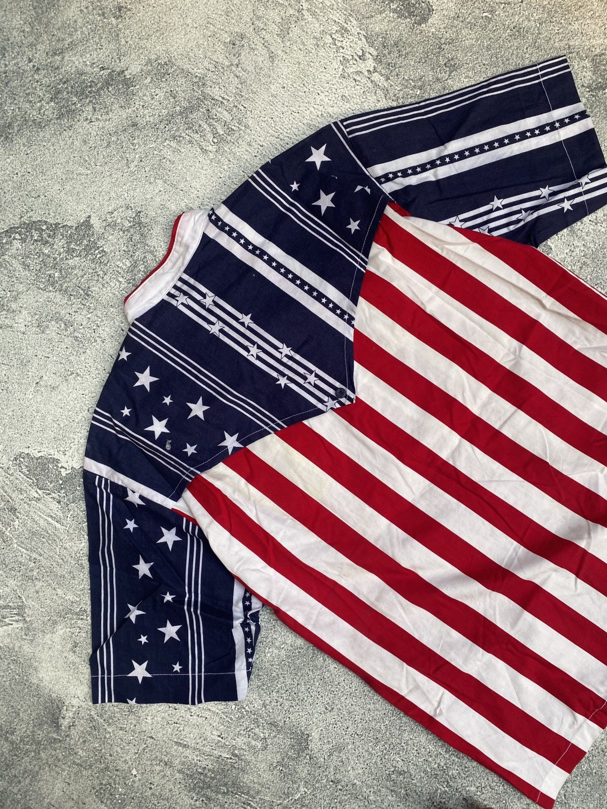 Panhandle Slim VINTAGE 1990’s PANDHANDLE SLIM AMERICAN FLAG Size US L / EU 52-54 / 3 - 8 Thumbnail