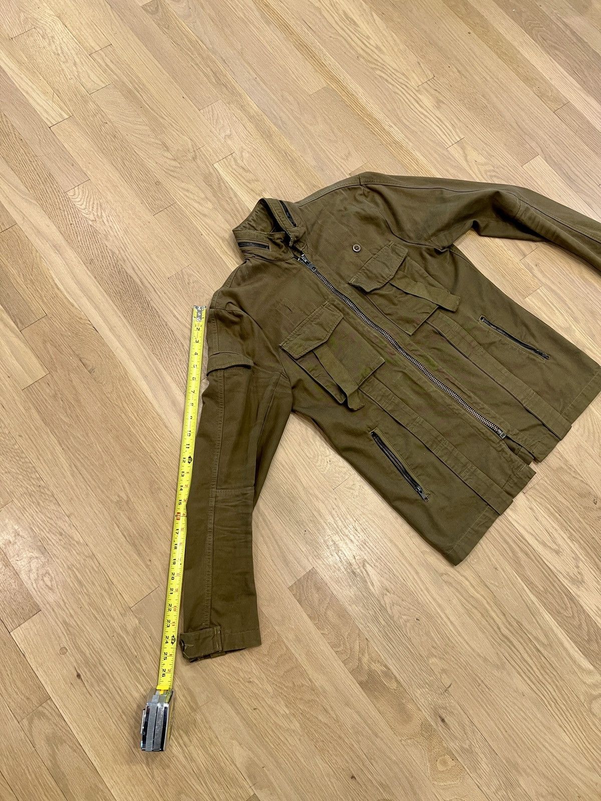 Nice Collective Nice Collective olive asymmetric deconstructed military y2k Size US S / EU 44-46 / 1 - 5 Thumbnail