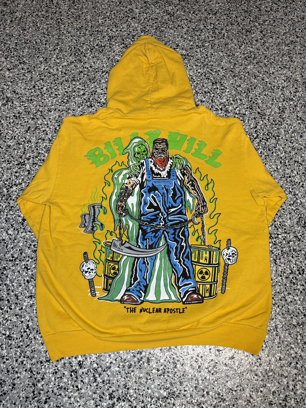 Billy Hill × Warren Lotas 2022 Billy Hill X W.L. “The Nuclear Apostle” Hoodie Size XL Size US XL / EU 56 / 4 - 1 Thumbnail