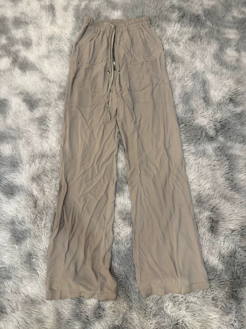 Rick Owens RICK OWENS size 2 Brown geth Bela zip button detail broadsi Size US 28 / EU 44 - 1 Thumbnail