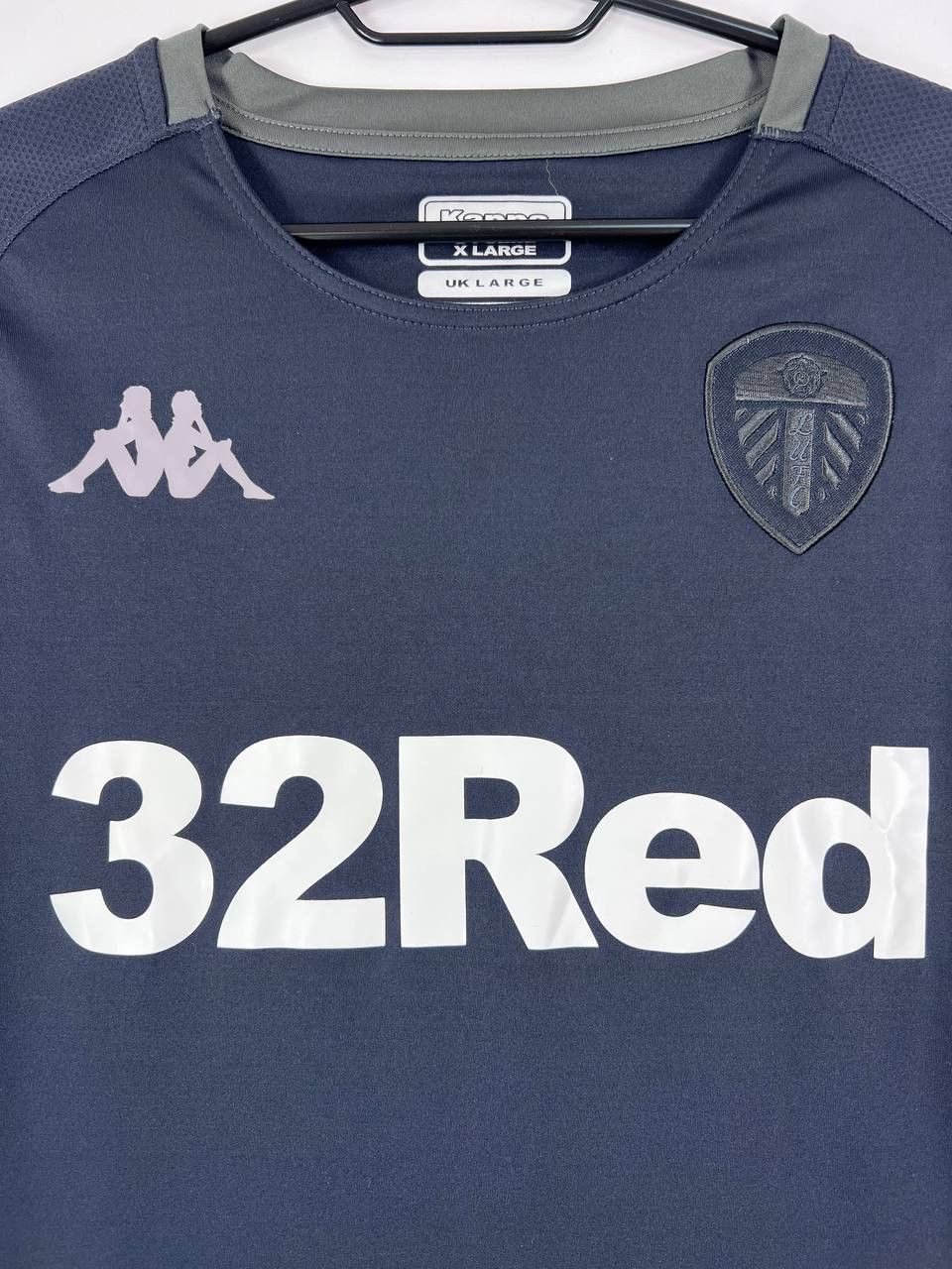 Kappa Leeds United Away Shirt Kappa 32Red Grey Football Size XL Size US XL / EU 56 / 4 - 2 Thumbnail