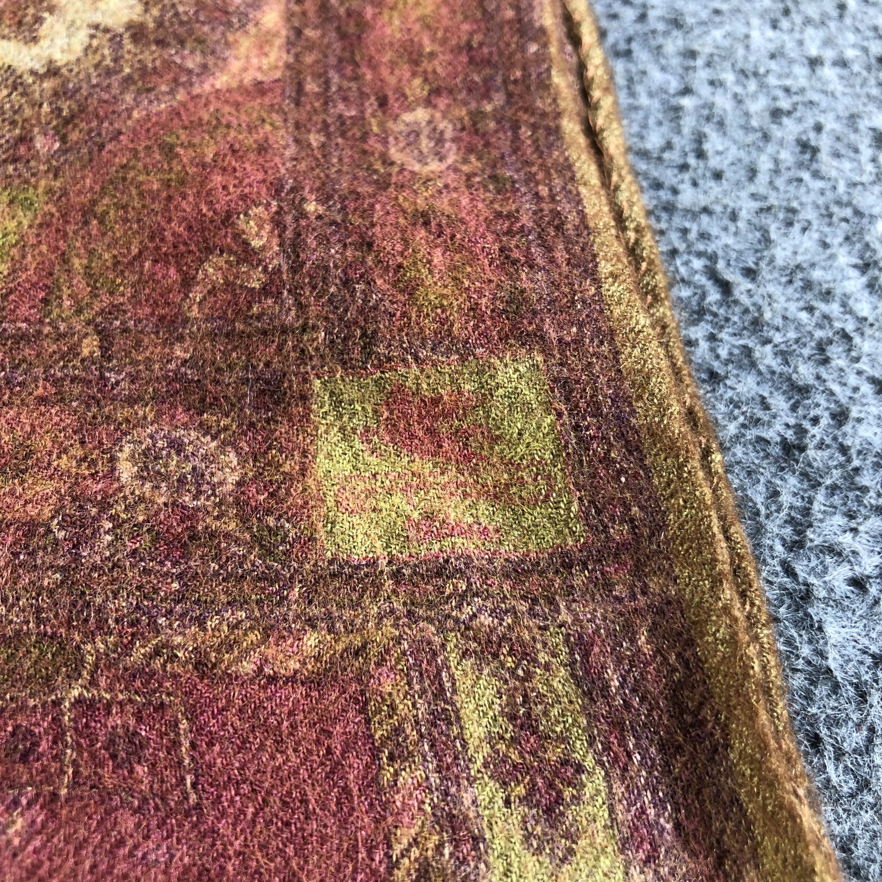 Etro Etro Paisley Wool Scarf Muffler Neckwear Stole V2594 Size ONE SIZE - 4 Thumbnail