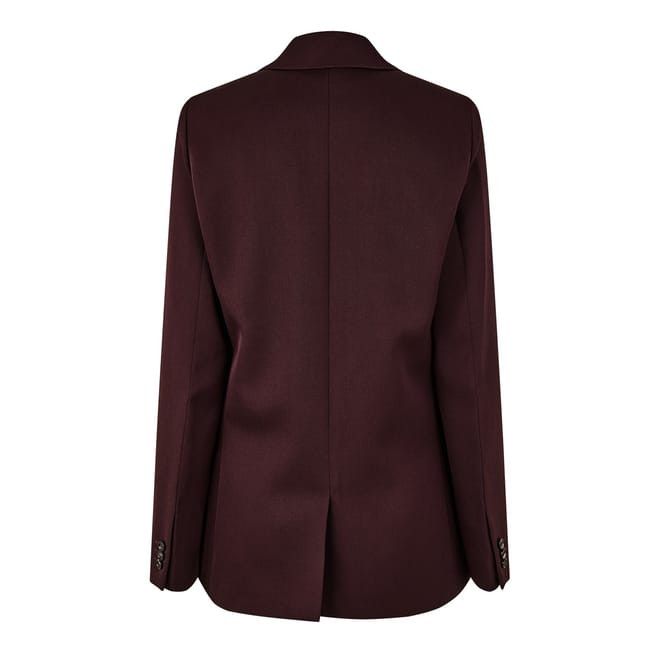 Bottega Veneta Bottega Veneta Wool Regular Fit Jacket in Red Size XS / US 0-2 / IT 36-38 - 2 Thumbnail