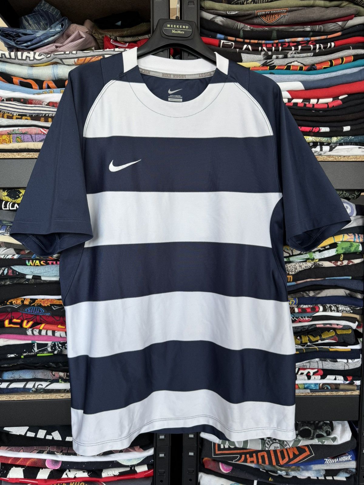 Nike × Vintage Nike rugby tee size M Size US M / EU 48-50 / 2 - 1 Thumbnail