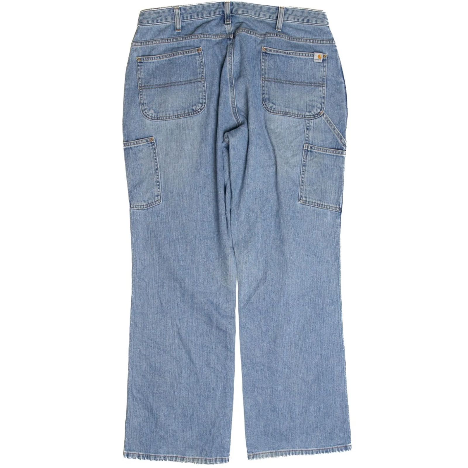 Carhartt VINTAGE Carhartt Jeans Denim Blue 28x32 Workwear Relaxed Fit Cotton Spandex Women/Men? Size US 28 / EU 44 - 2 Thumbnail
