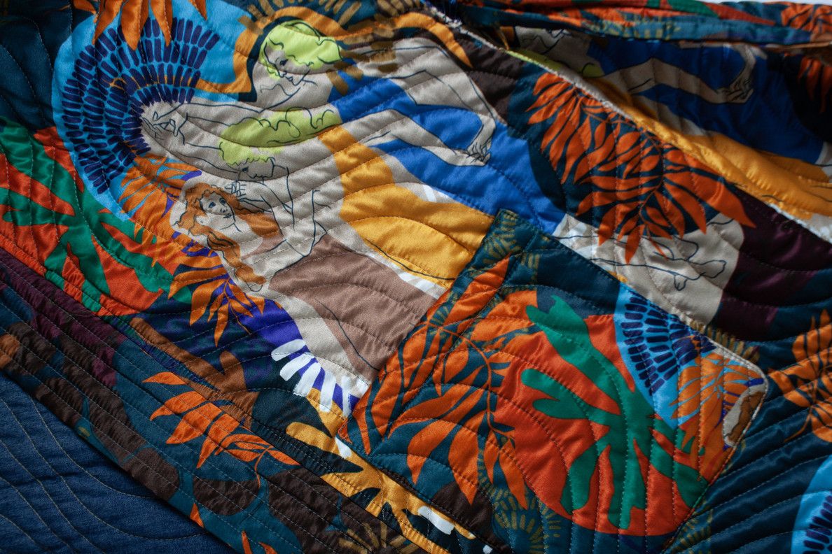 Other Blandat, multicolor quilted kimono Size ONE SIZE - 5 Thumbnail