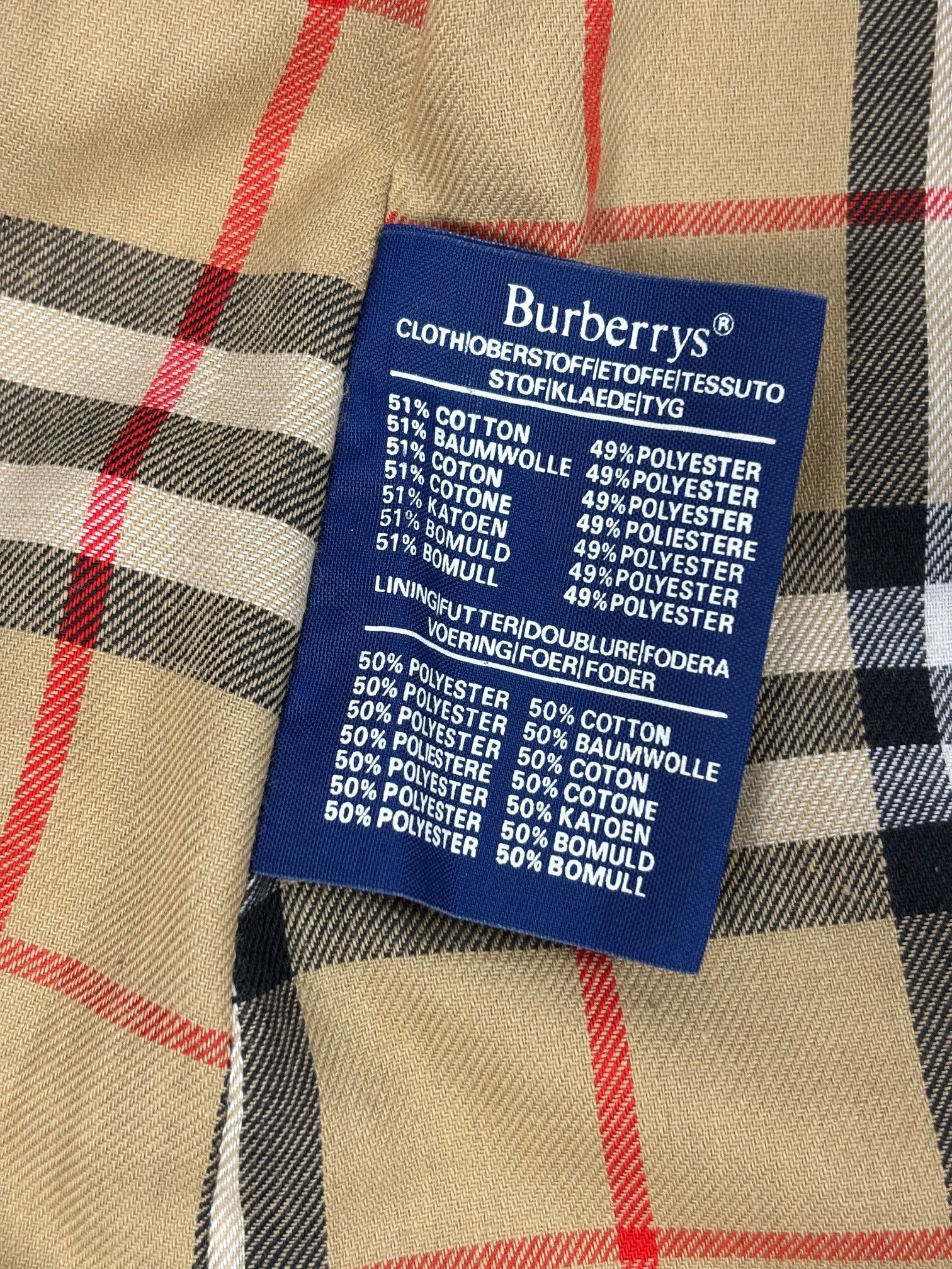 Burberry Burberrys coat Vintage Size XL / US 12-14 / IT 48-50 - 5 Thumbnail