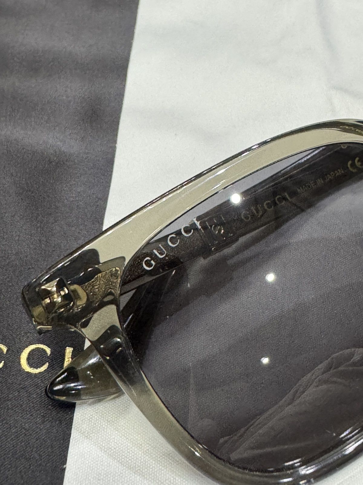 Gucci GUCCI GG1493S RECTANGLE SUNGLASSES Size ONE SIZE - 4 Thumbnail