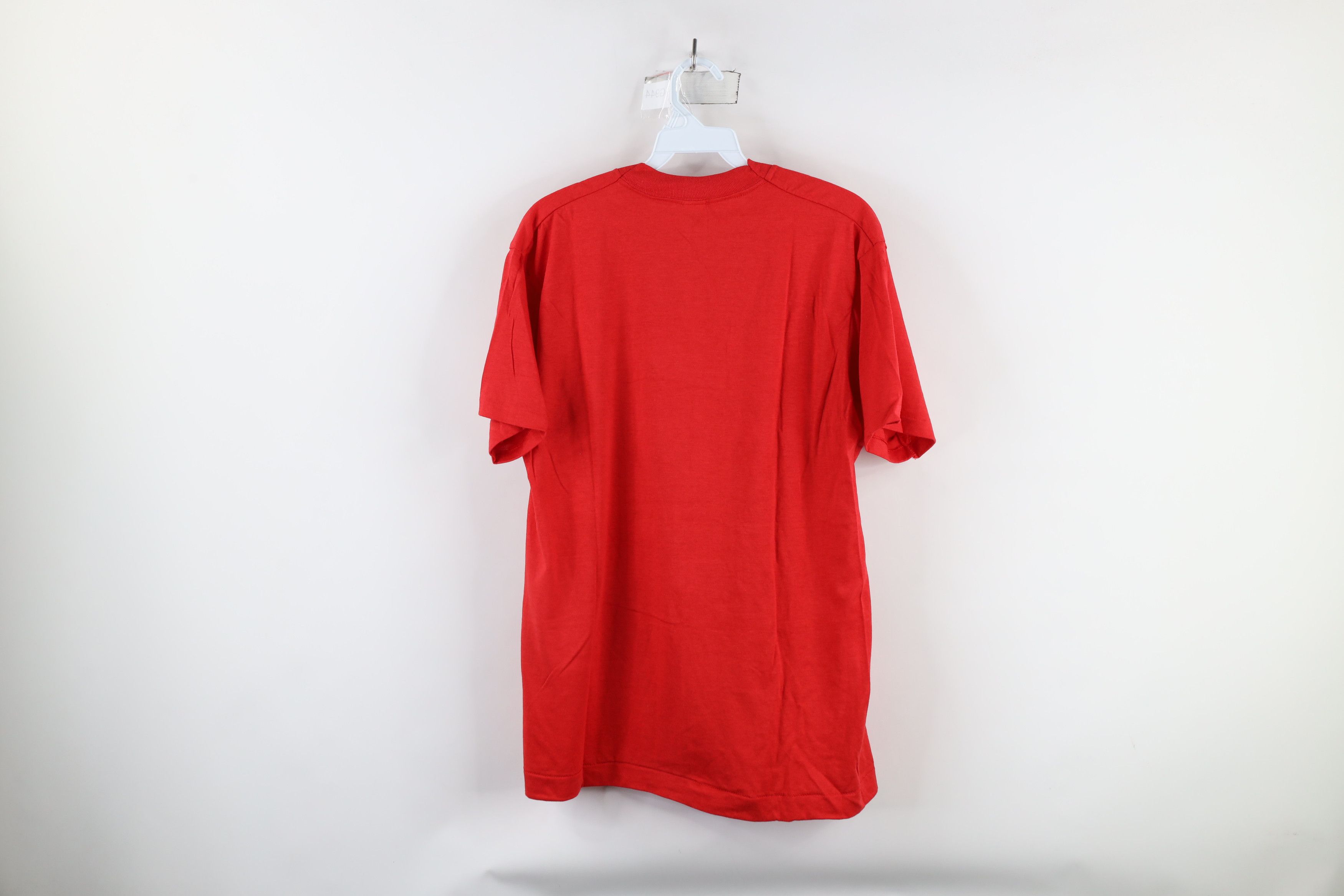 Vintage Deadstock Vintage 80s 20 Teamsters Union T-Shirt Red USA Size US L / EU 52-54 / 3 - 7 Thumbnail