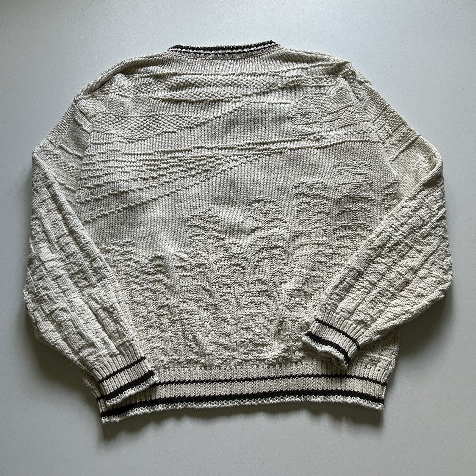 Fieldmaster Vintage Field Master Knit Sweater Crewneck Large Animal Art Size XL / US 12-14 / IT 48-50 - 8 Thumbnail