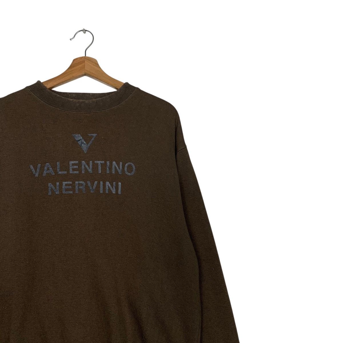 Valentino VALENTINO NERVINI Big Logo Crewneck Sweatshirt #2218-C98 Size US L / EU 52-54 / 3 - 5 Thumbnail