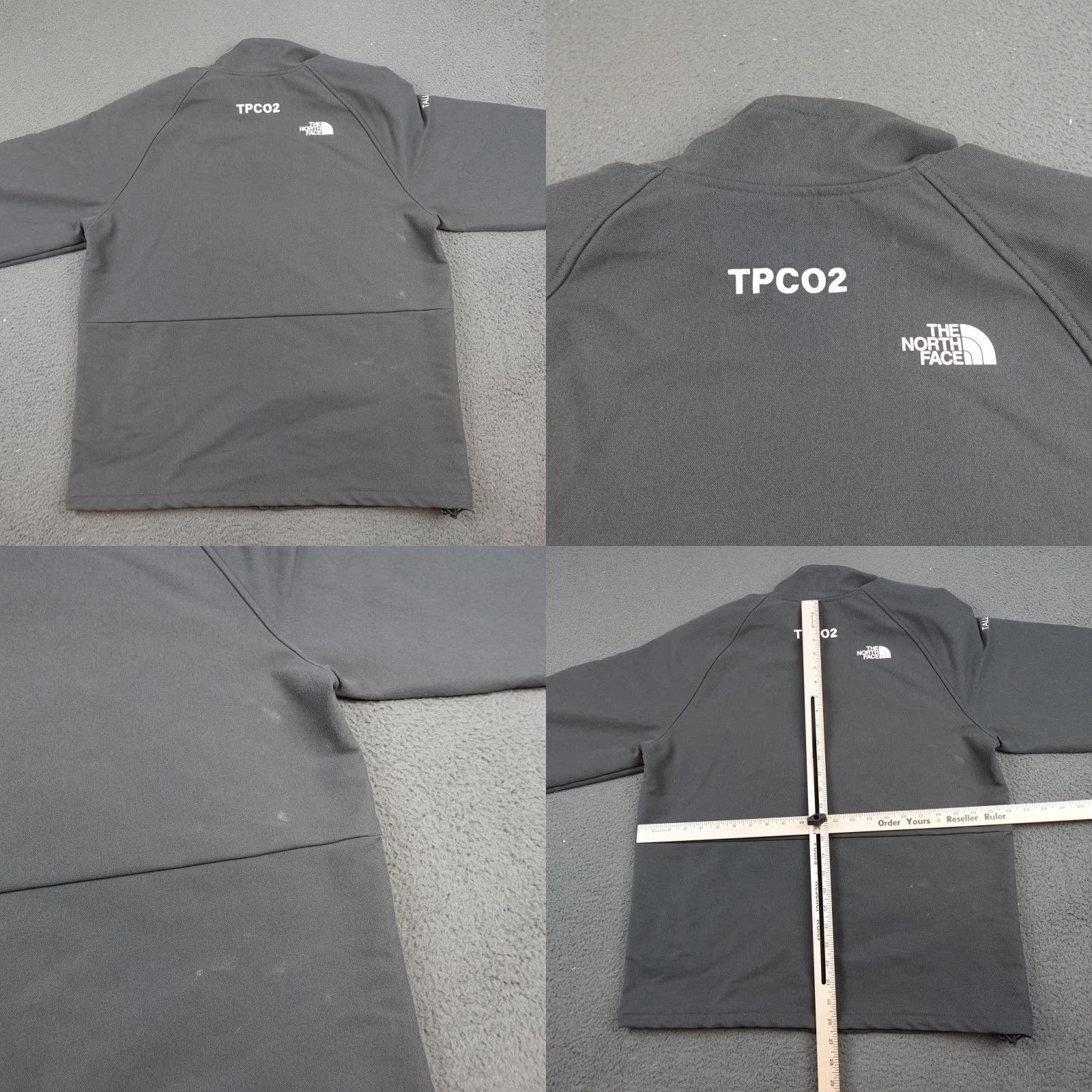 The North Face The North Face Windwall Jacket Mens Large Gray Full Zip Softshell Lined Hiking Size US L / EU 52-54 / 3 - 8 Thumbnail