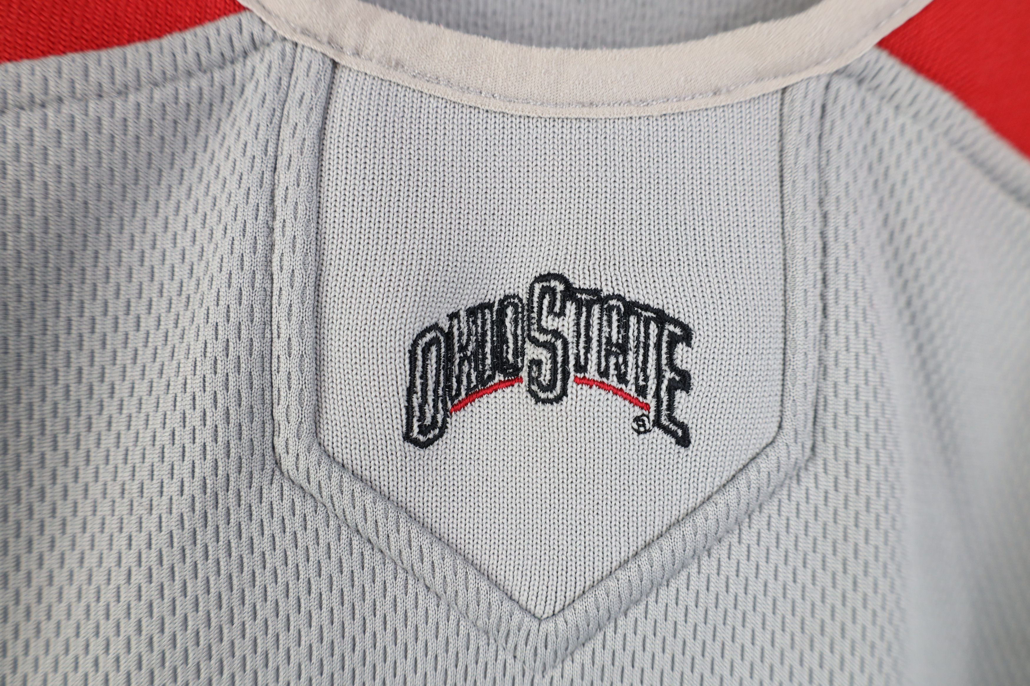 Majestic Vintage Majestic Knit Ohio State University Sweatshirt Gray Size US XXL / EU 58 / 5 - 4 Thumbnail