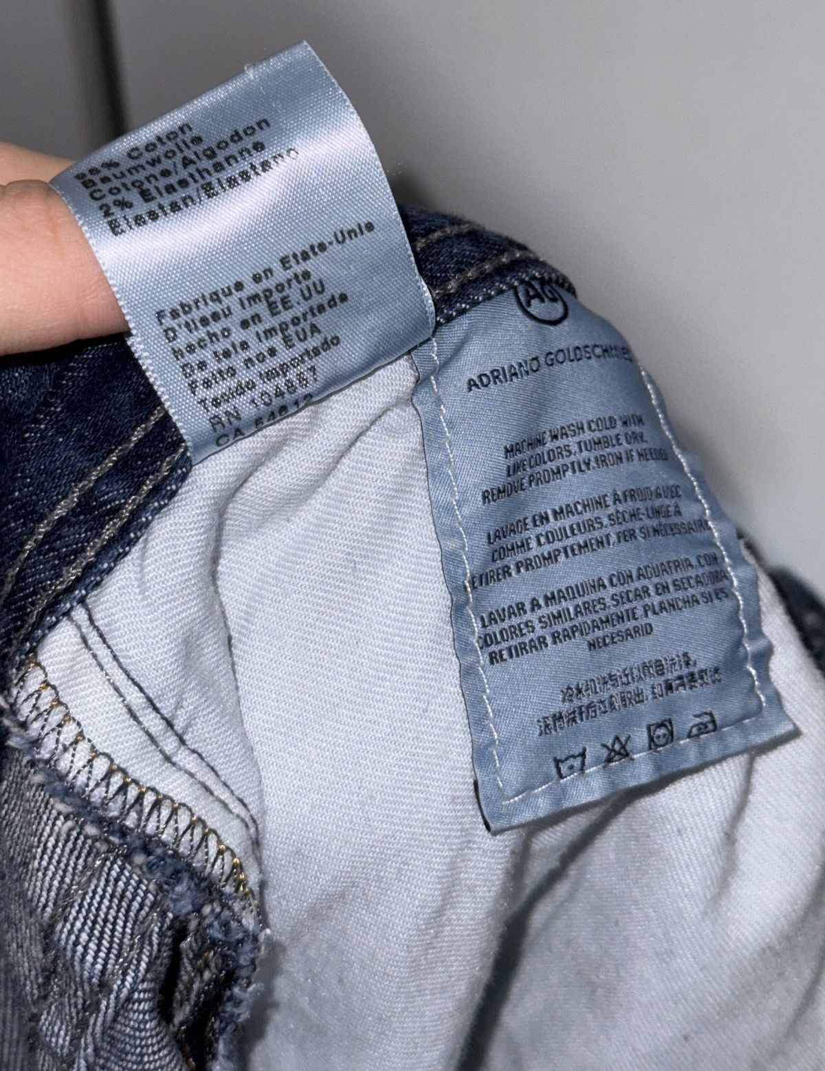 AG Adriano Goldschmied AG Adriano Goldschmied Jeans Size US 38 / EU 54 - 9 Thumbnail