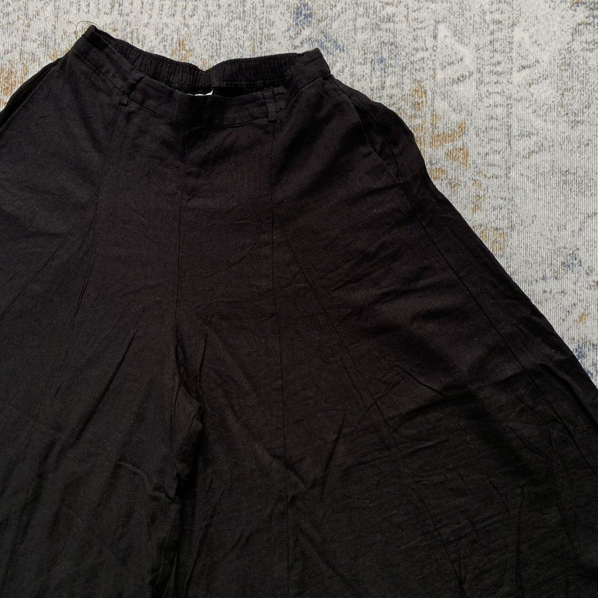 Japanese Brand × Vintage Rare Japanese Niko And... Yohji Style Hakama Linen Pants Size US 32 / EU 48 - 5 Thumbnail
