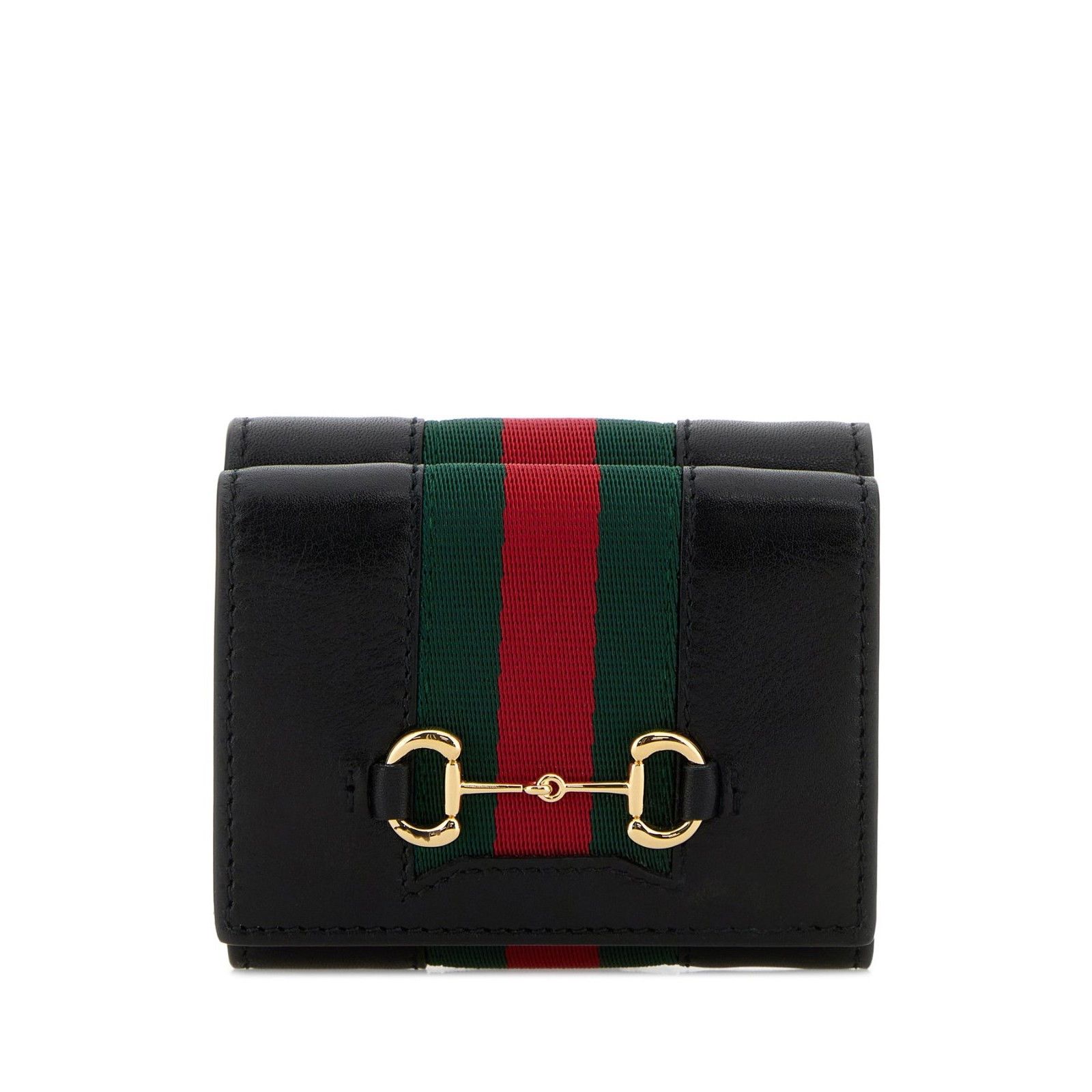 Gucci GUCCI Black Leather Wallet New & Authentic Size ONE SIZE - 1 Thumbnail