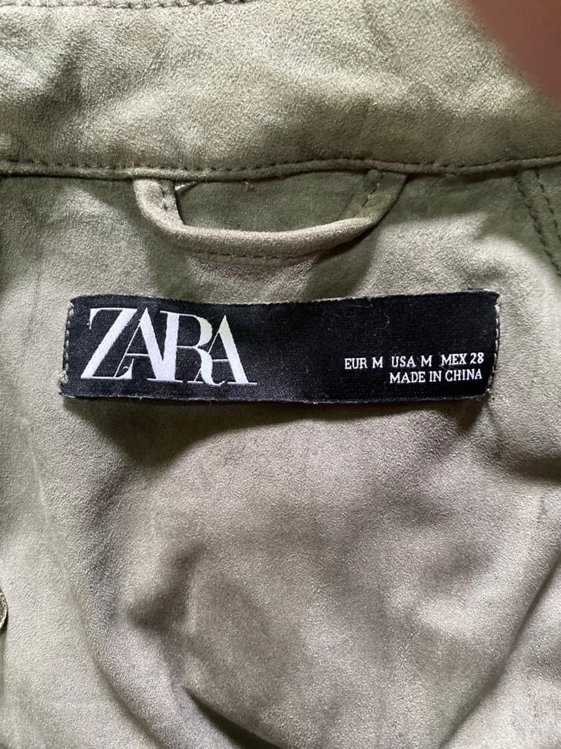 Zara Zara Leather Long Jacket Size S / US 4 / IT 40 - 3 Thumbnail