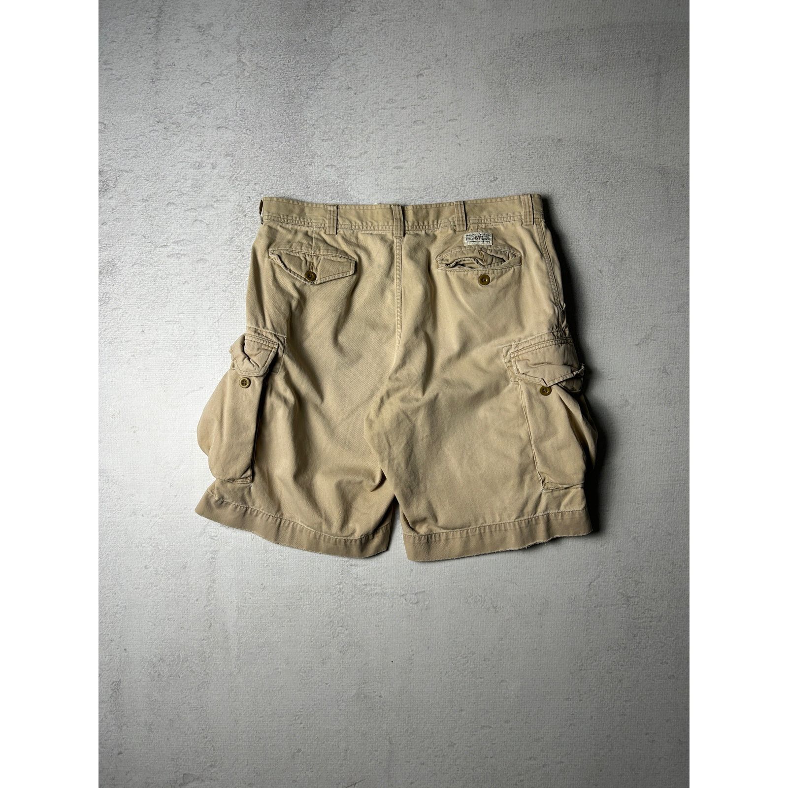 Polo Ralph Lauren Vintage 90s Polo Ralph Lauren Cargo Shorts - Men's 38Wx10L Size US 38 / EU 54 - 2 Thumbnail