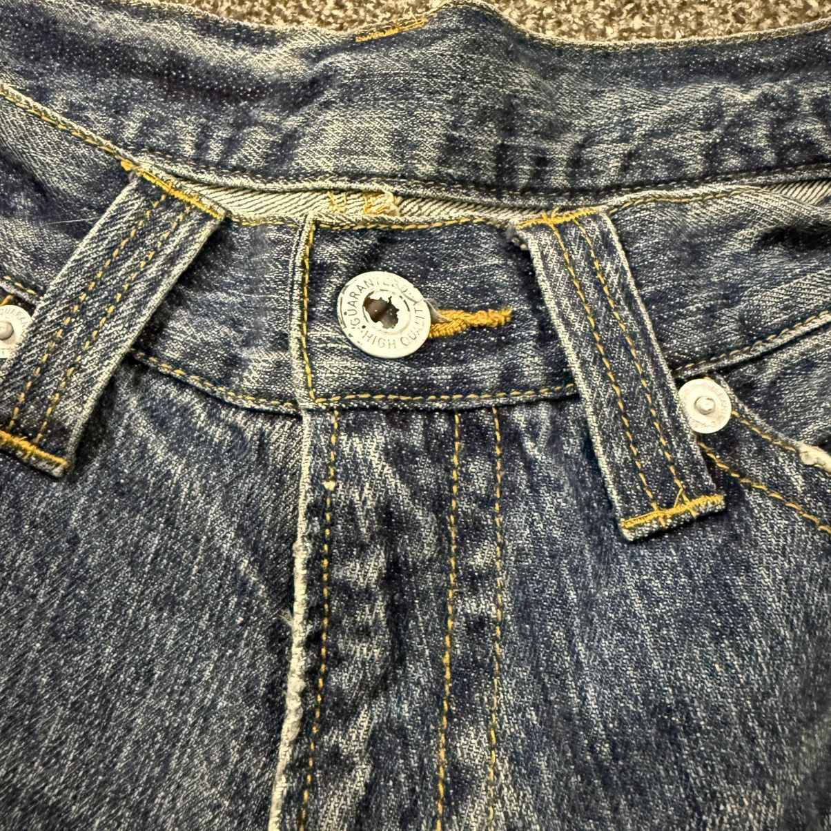 Hysteric Glamour Japanese Archival Co&Lu Geronimo Route Distressed Denim Size US 31 - 13 Thumbnail