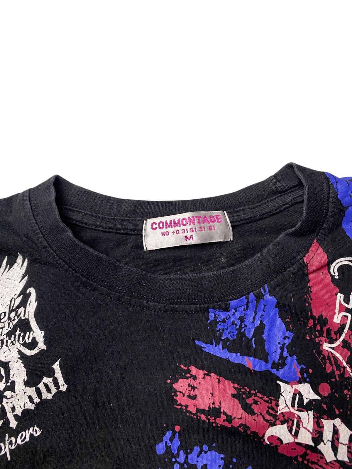 If Six Was Nine 2000's Commontage Britflag Poem Shirt Size US S / EU 44-46 / 1 - 2 Thumbnail