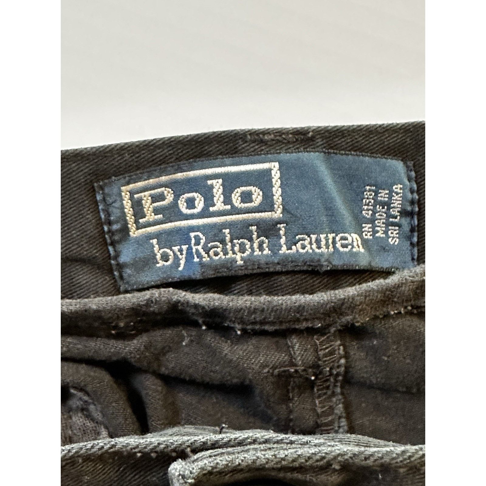 Polo Ralph Lauren Polo Ralph Lauren Classic Polo Chino Shorts Black SZ 38 Golf Size US 38 / EU 54 - 2 Thumbnail