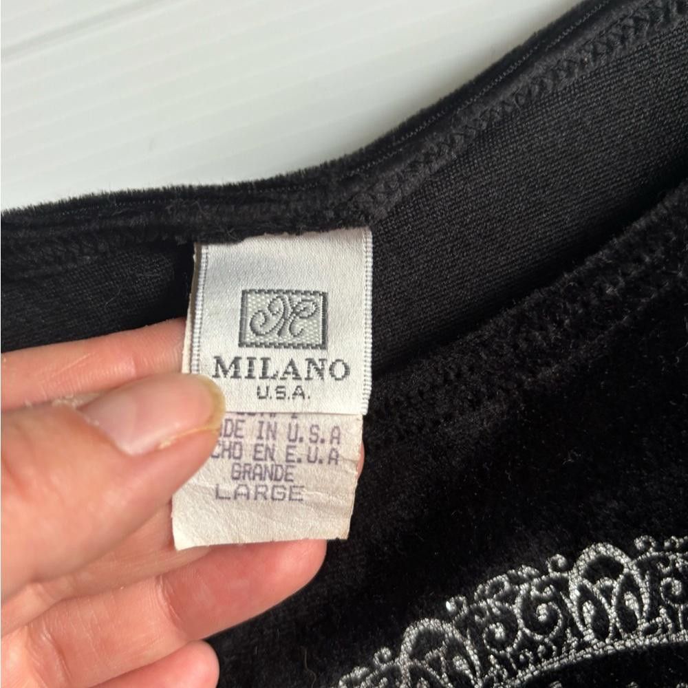 Designer Y2K Shirt by Milano Size L / US 10 / IT 46 - 4 Thumbnail