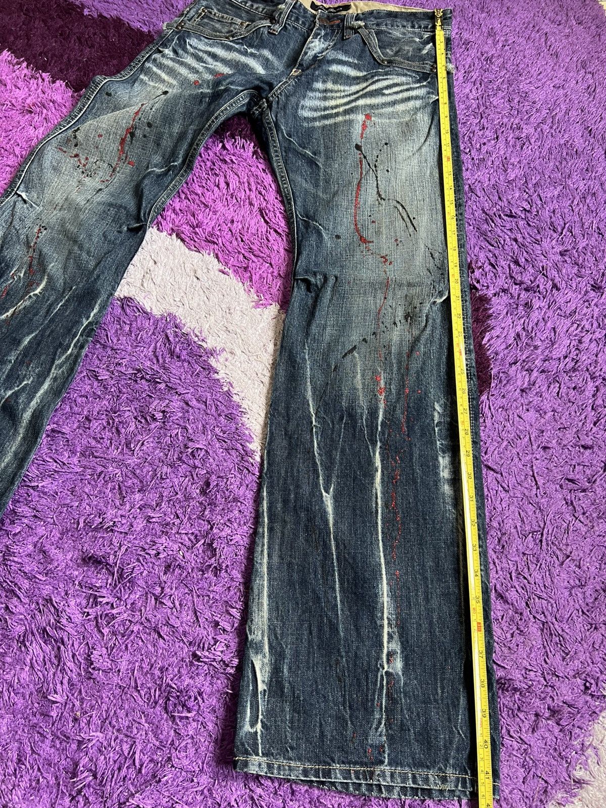 If Six Was Nine × Japanese Brand × Vintage Root Three Style Flare Denim Jeans Size US 32 / EU 48 - 17 Thumbnail