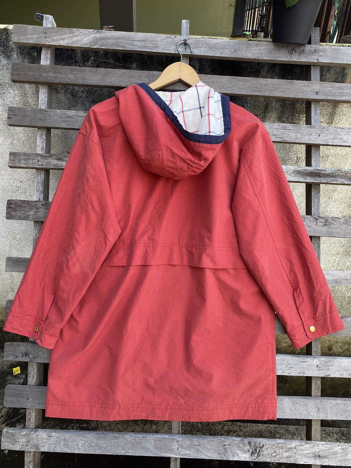 Burberry × Designer × Vintage 🔥 Steals 🔥 Vintage Burberry Parka Jacket Size US L / EU 52-54 / 3 - 8 Thumbnail