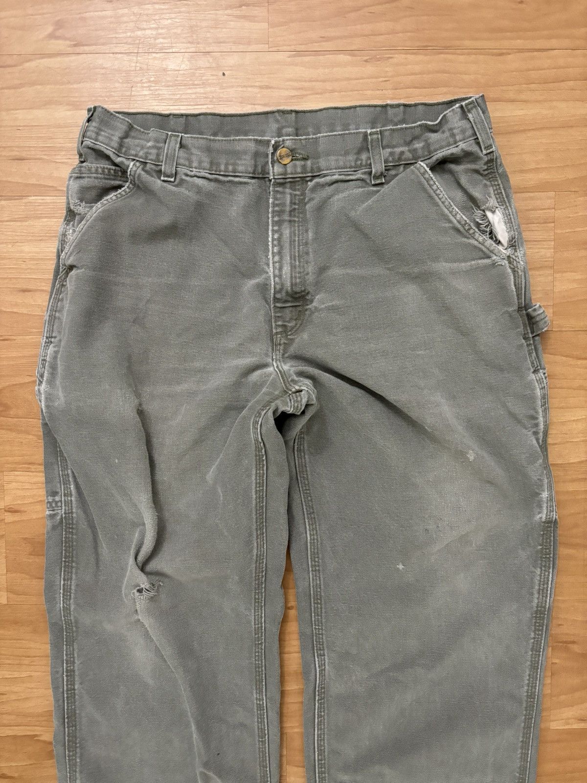 Carhartt 🌲Carhartt Original-Fit Workwear Pants (36x30) Size US 36 / EU 52 - 2 Thumbnail