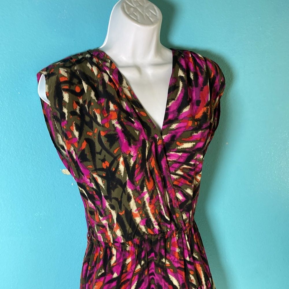 Anthropologie Presley Skye Anthropologie BOHO Silk Dress Size Petite Mediu Size M / US 6-8 / IT 42-44 - 6 Thumbnail