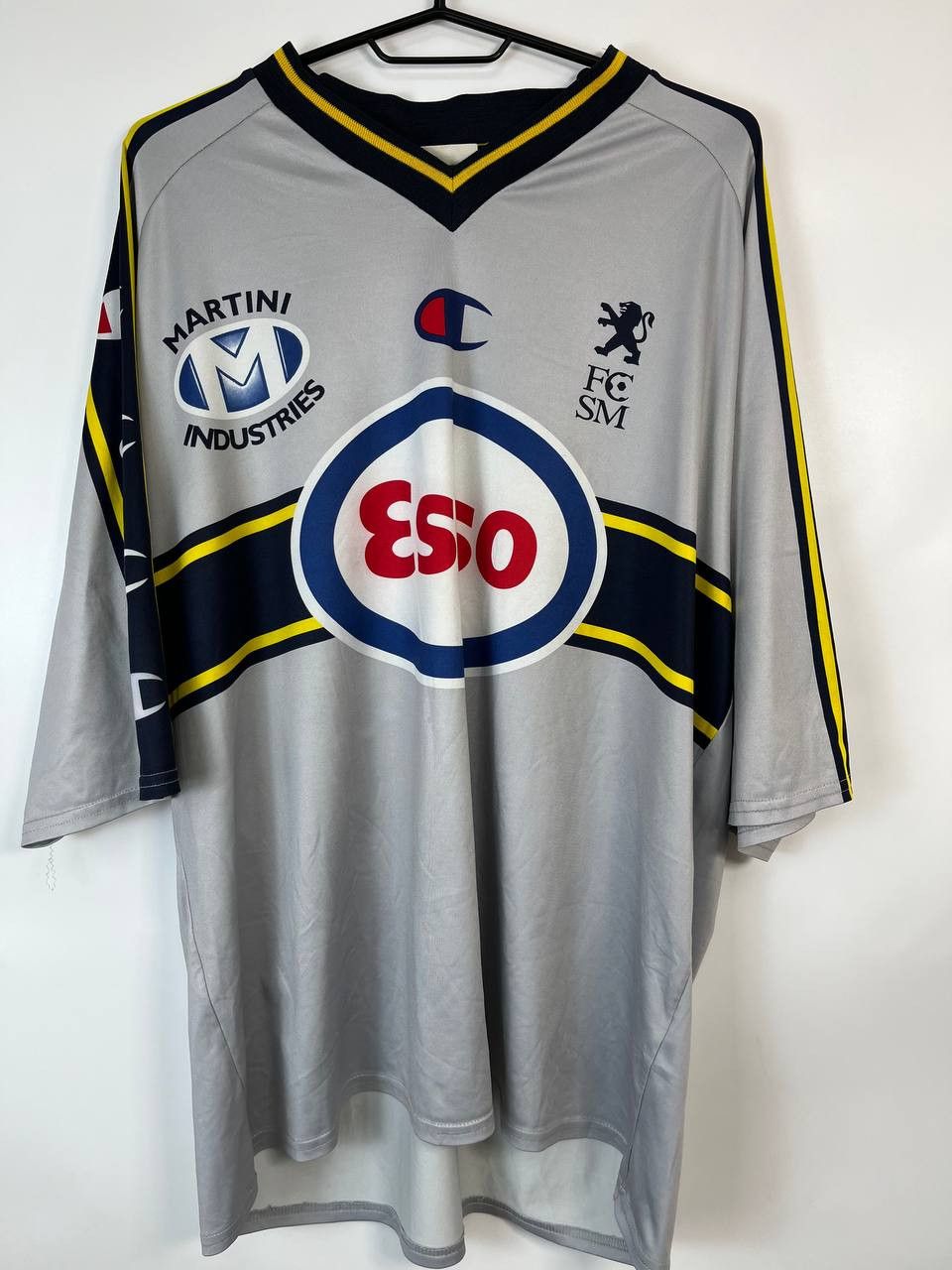 Champion FC SOCHAUX 1999 2000 AWAY SHIRT CHAMPION MARTINI Sz L Size US L / EU 52-54 / 3 - 1 Thumbnail