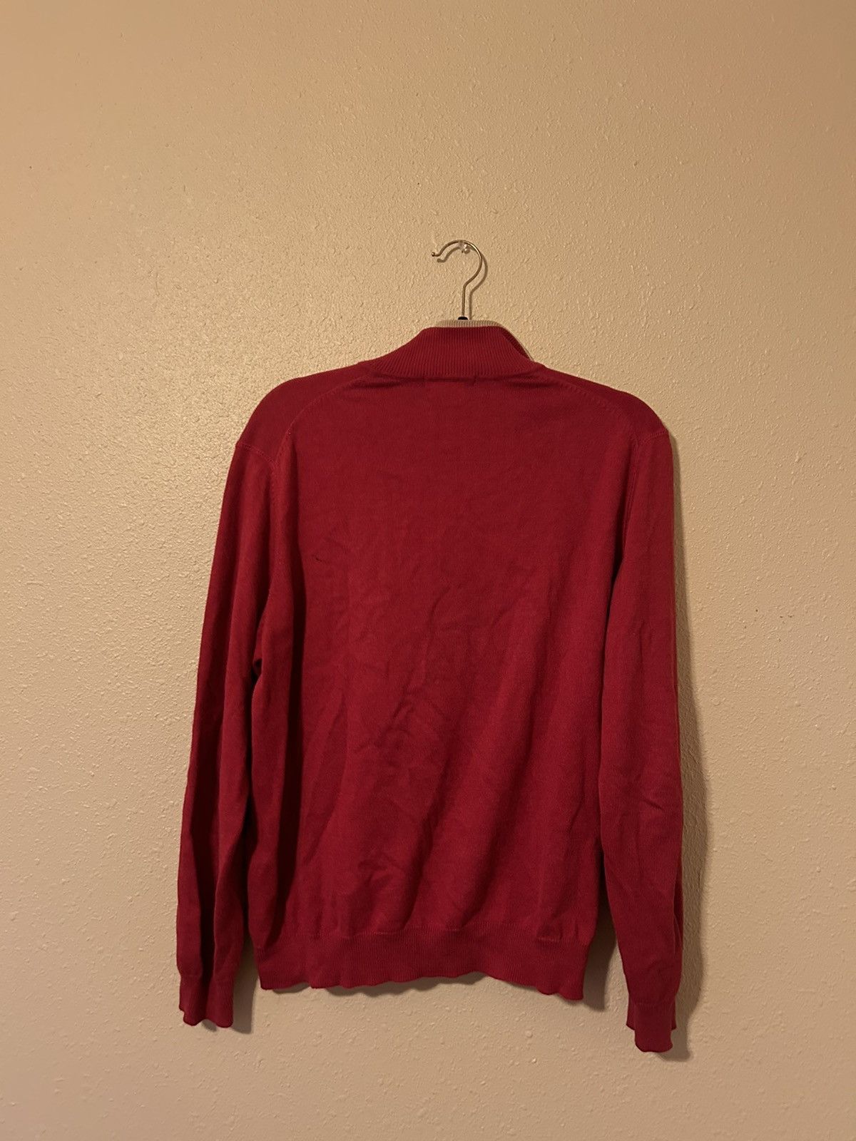 Massimo Dutti × Vintage Mens Quarter-Zip Collared Pullover Size US S / EU 44-46 / 1 - 4 Thumbnail