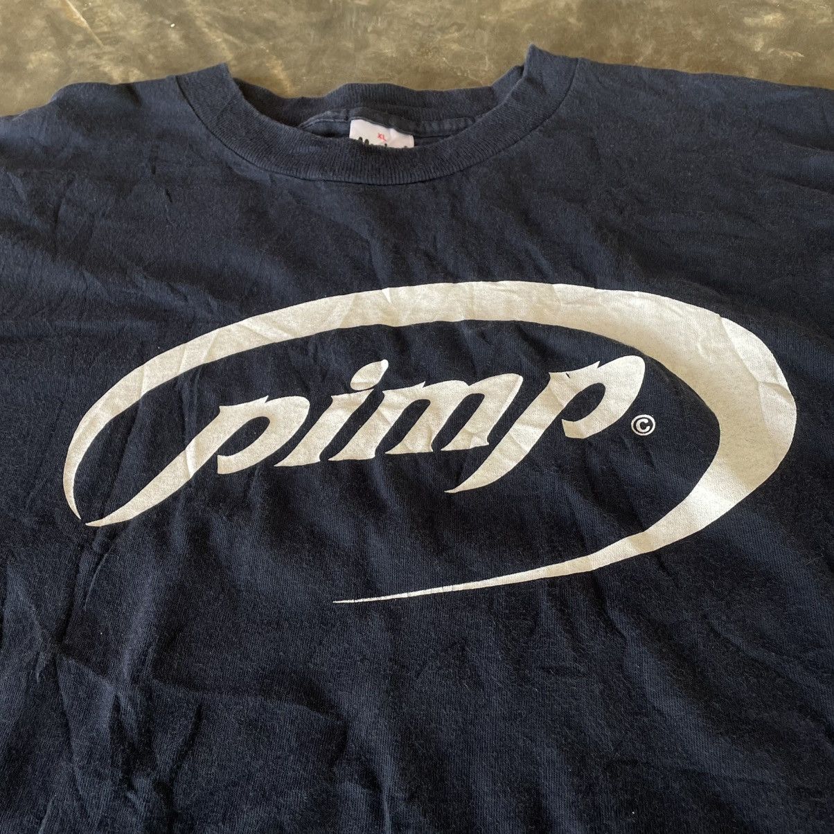 Vintage Vintage Pimp Logo Tee Downlow Streetwear Skate Rap T-Shirt Size US XL / EU 56 / 4 - 3 Thumbnail