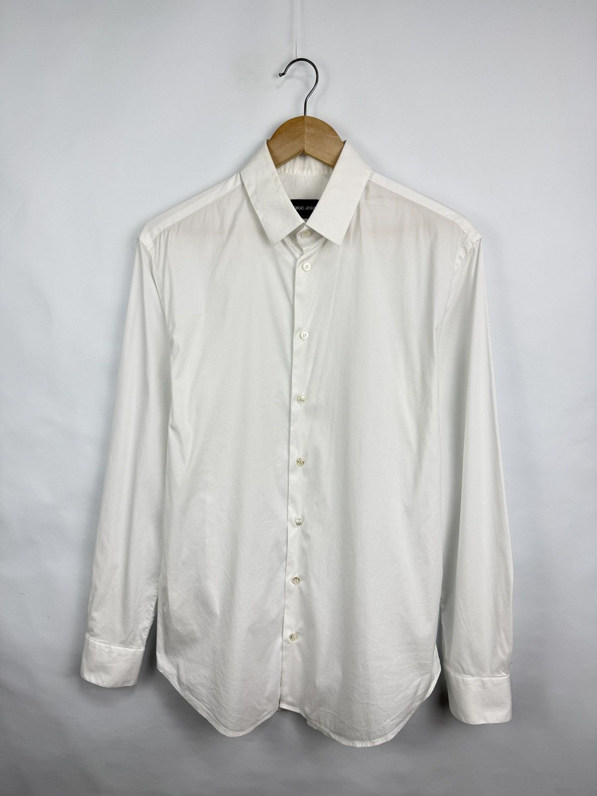 Giorgio Armani 🇮🇹 Giorgio Armani Luxury Button Up Shirt Made in Italy Rare Size US M / EU 48-50 / 2 - 3 Thumbnail