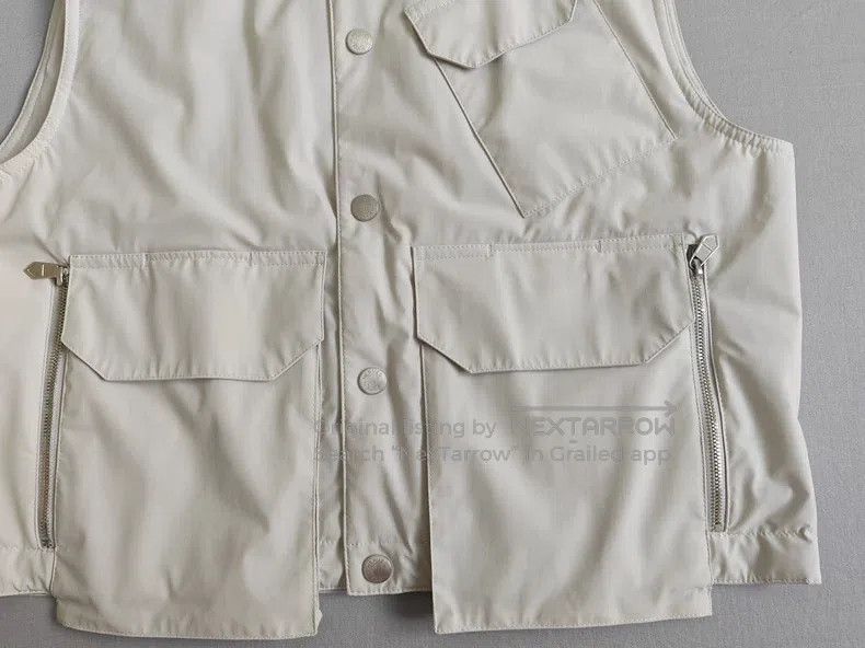Hermes Hermes Men's vest vest, nylon fabric, multi-pocket design Size US M / EU 48-50 / 2 - 8 Thumbnail