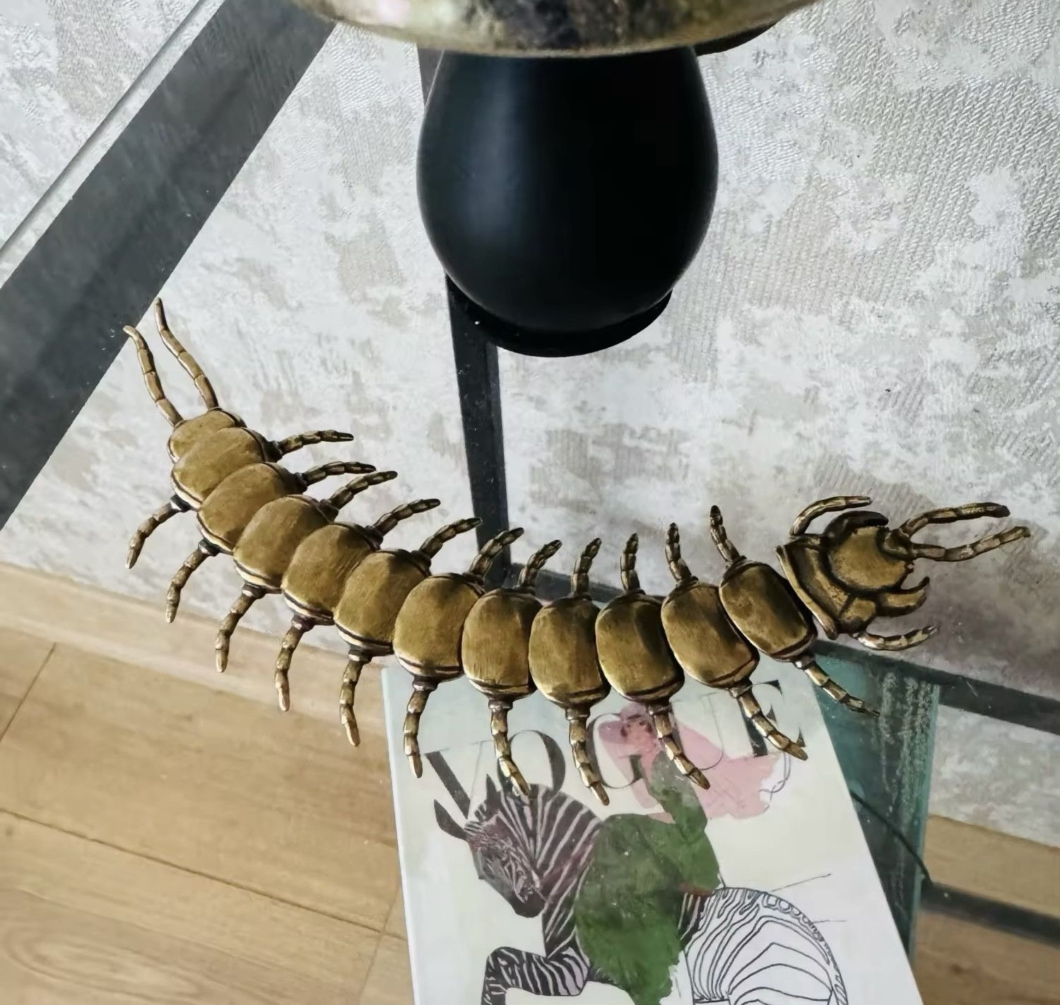 Other Copper Movable Centipede Figurines Miniatures Decorations Size ONE SIZE - 7 Thumbnail
