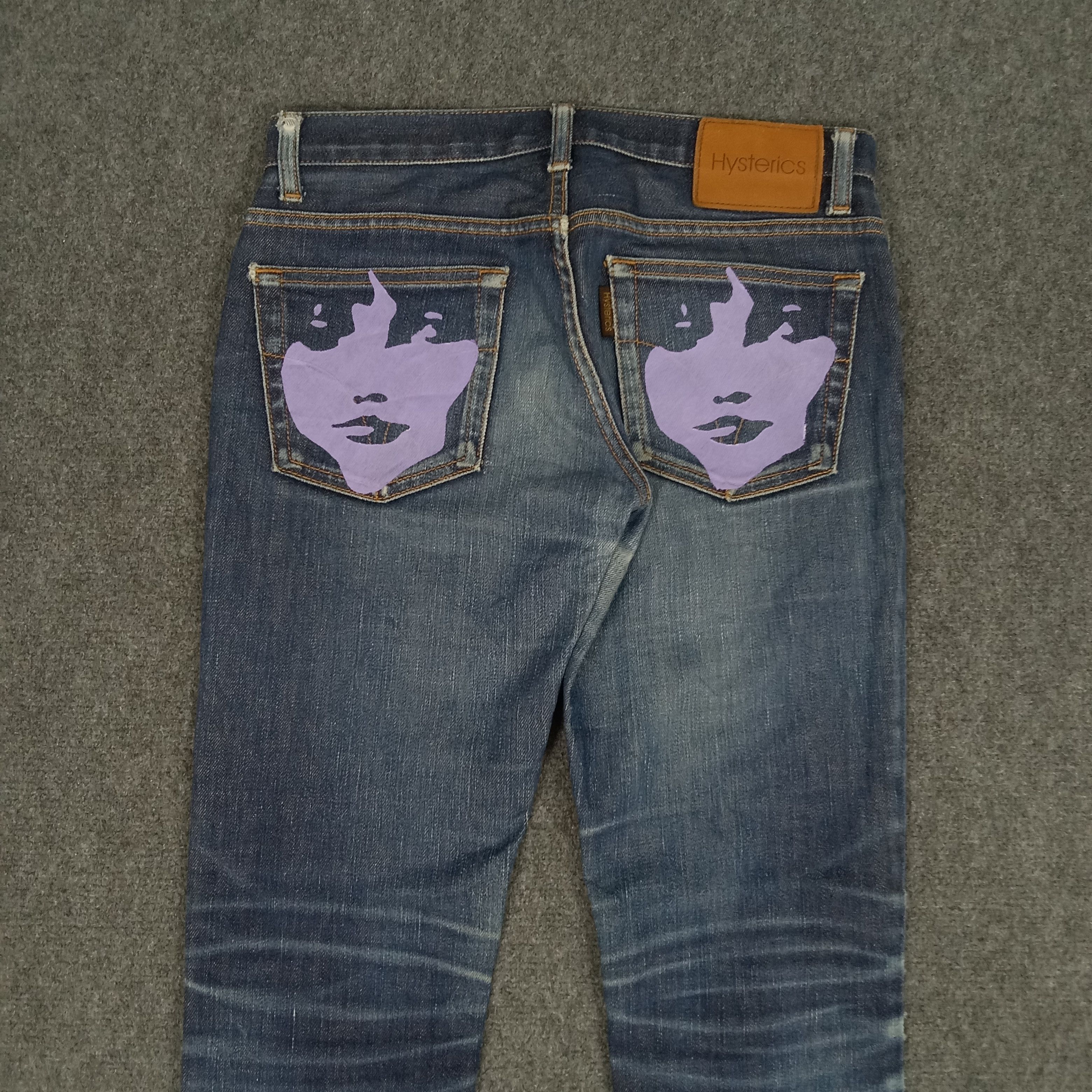 Hysteric Glamour Hysteric Glamour Japanese Brand Custom Art Jeans Size 29" - 2 Thumbnail