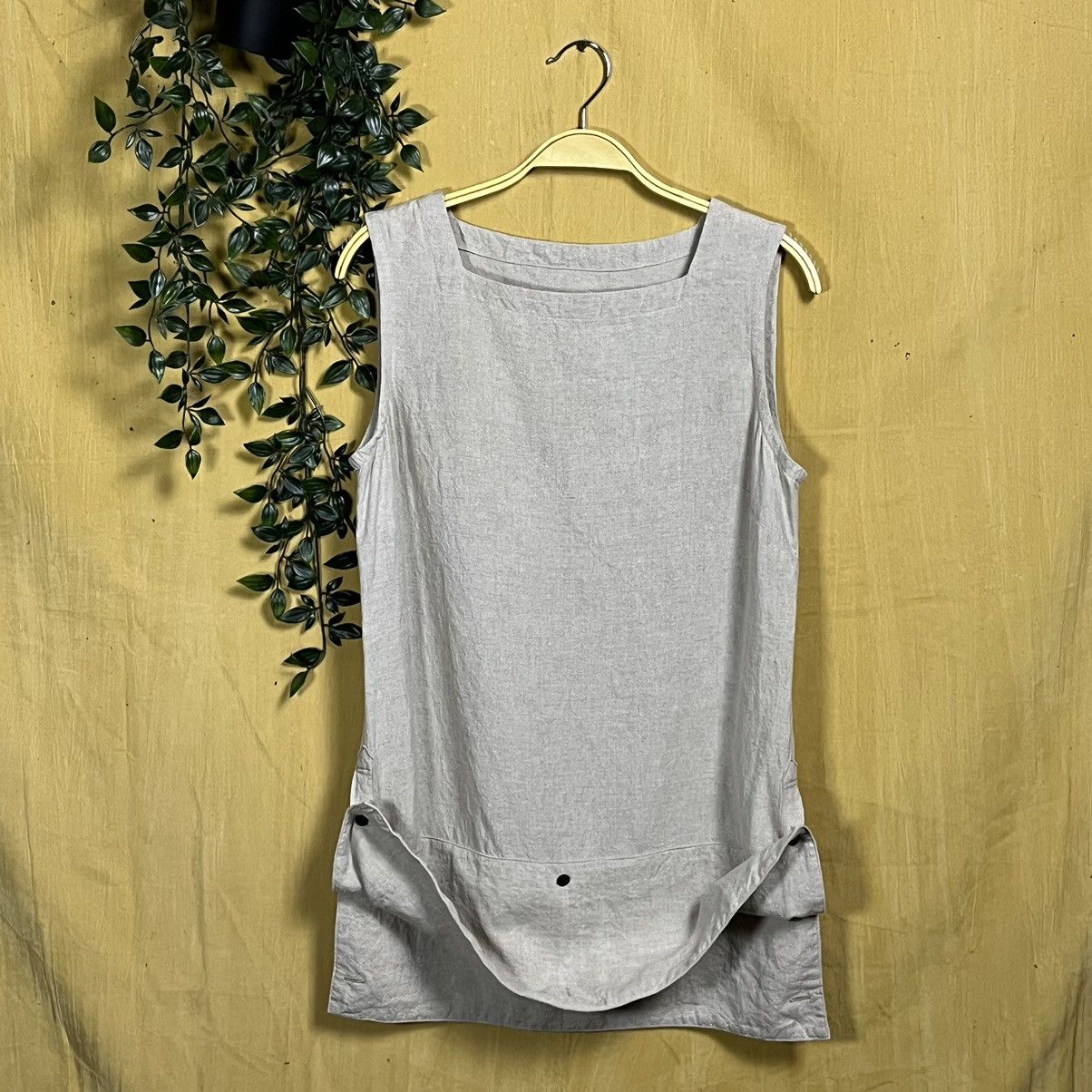Kapital A6 Kapital Sleeveles khaki cenves Apron Size US XS / EU 42 / 0 - 2 Thumbnail
