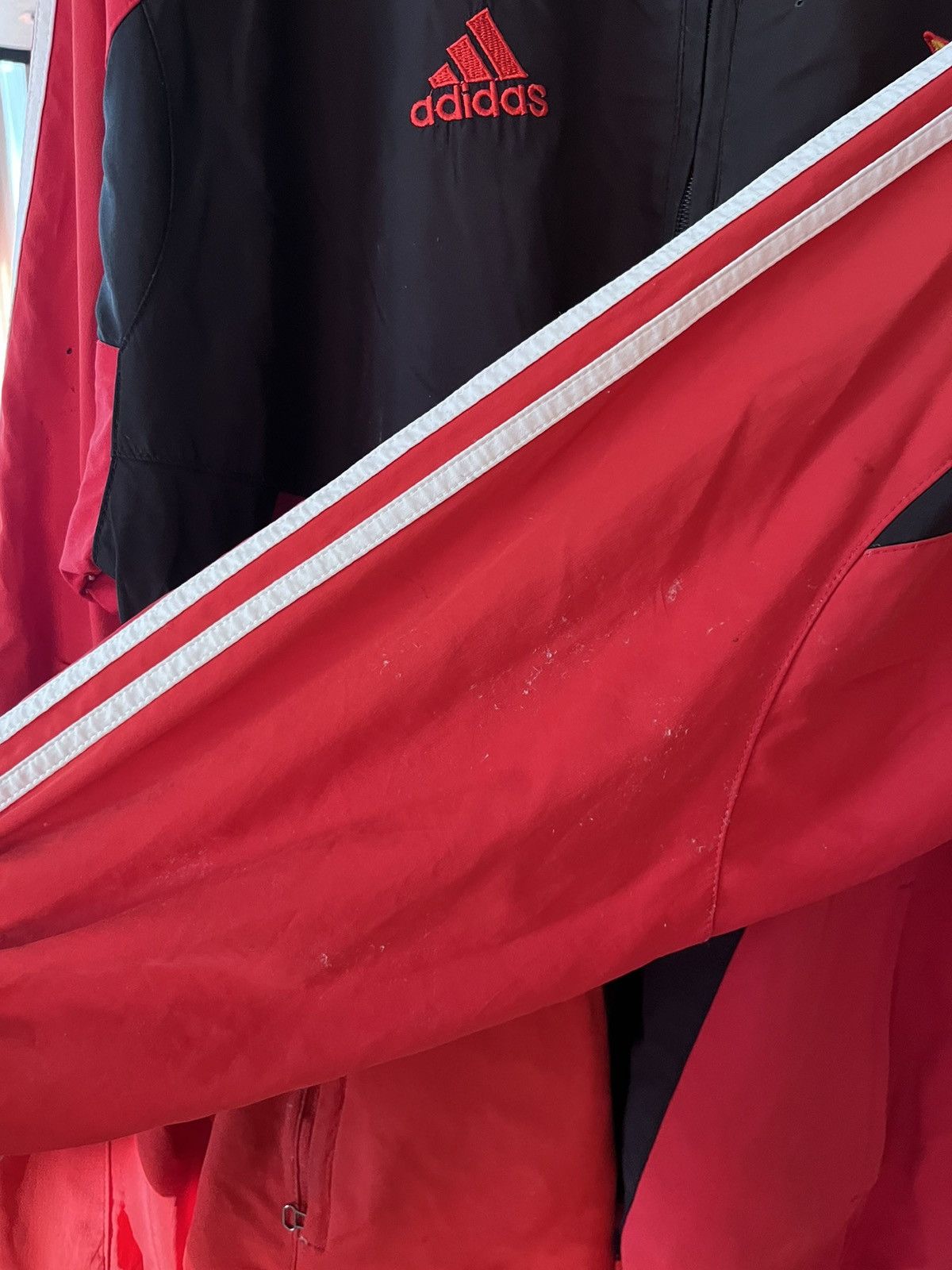 Other Vintage 90s AC MILAN Soccer Adidas Retro Olympic Jacket Size US XL / EU 56 / 4 - 16 Thumbnail