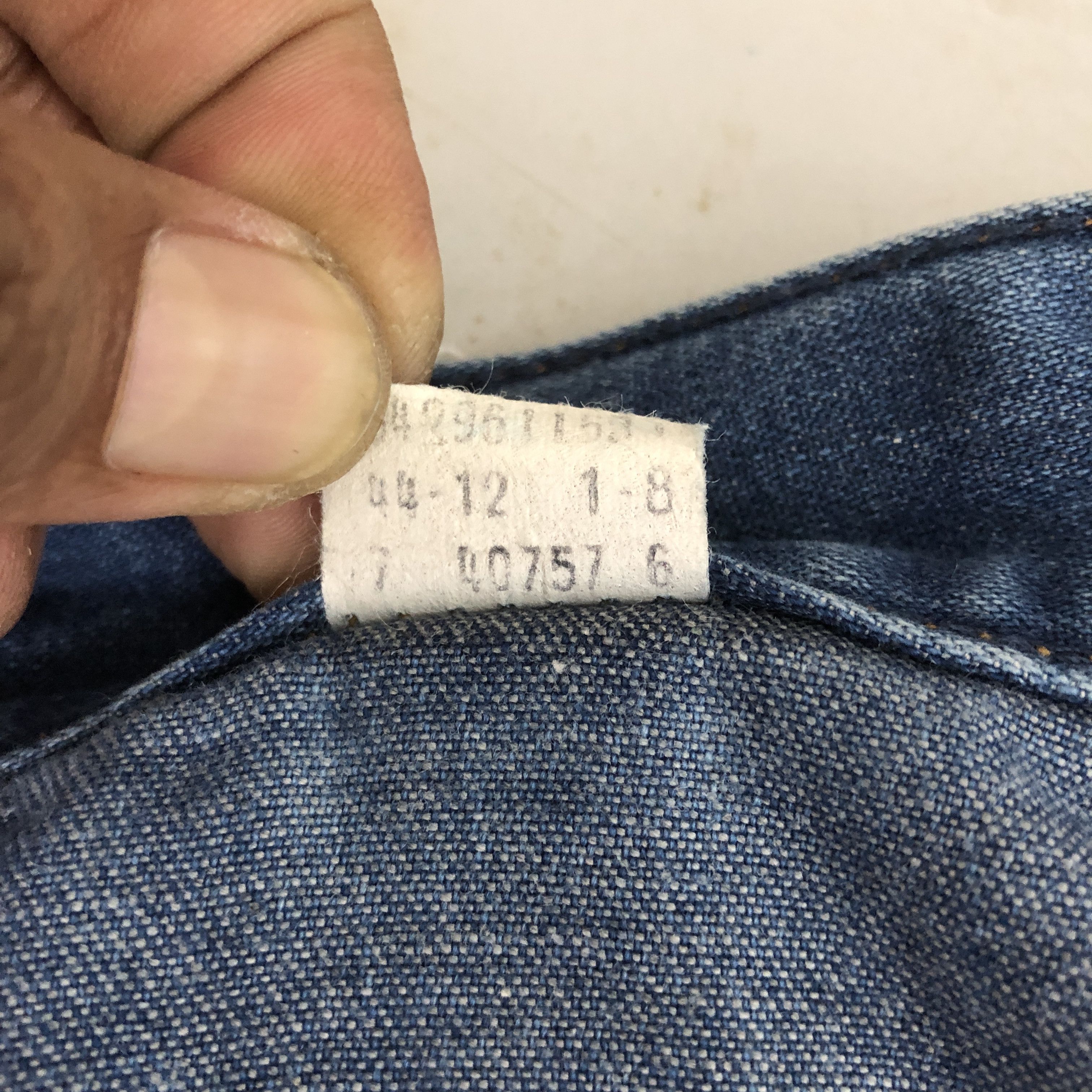 Levi's Vintage 70s Levis #17 Jeans Levis Faded Light Wash Denim Size 28" / US 6 / IT 42 - 7 Thumbnail