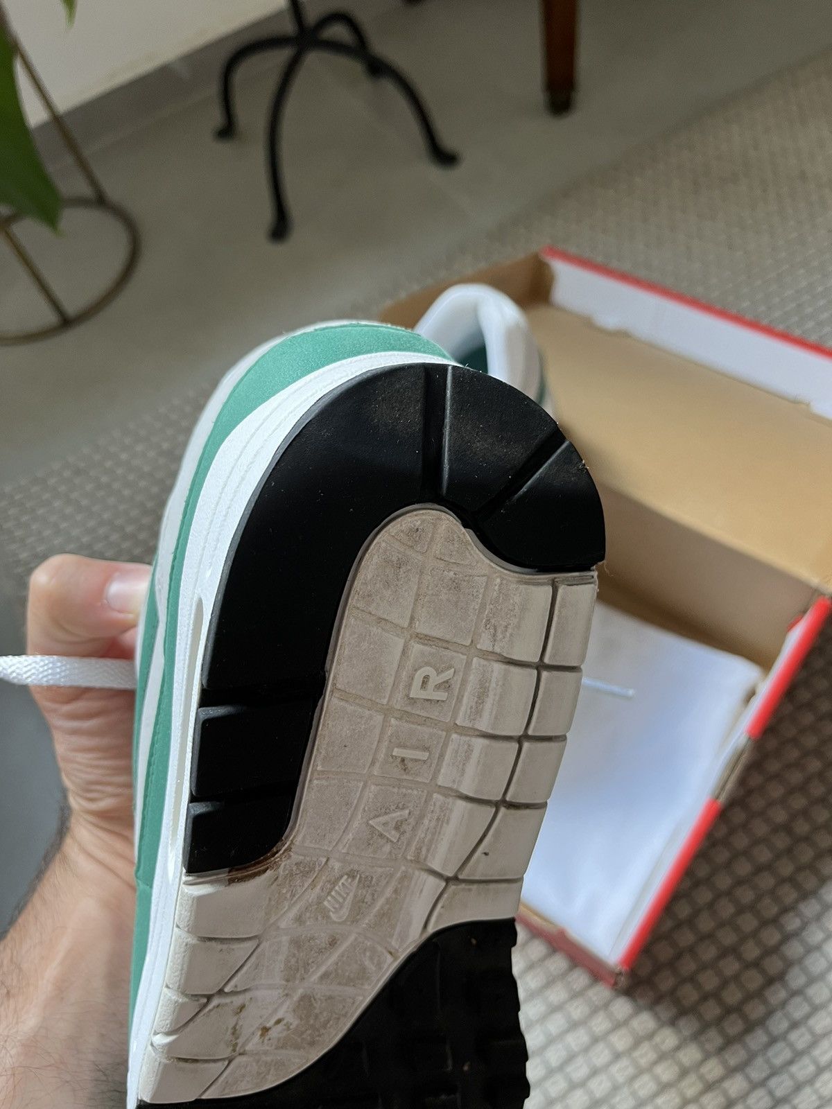 Nike Nike Air Max 1 anniversary green (2020) Size US 12 / EU 45 - 4 Thumbnail