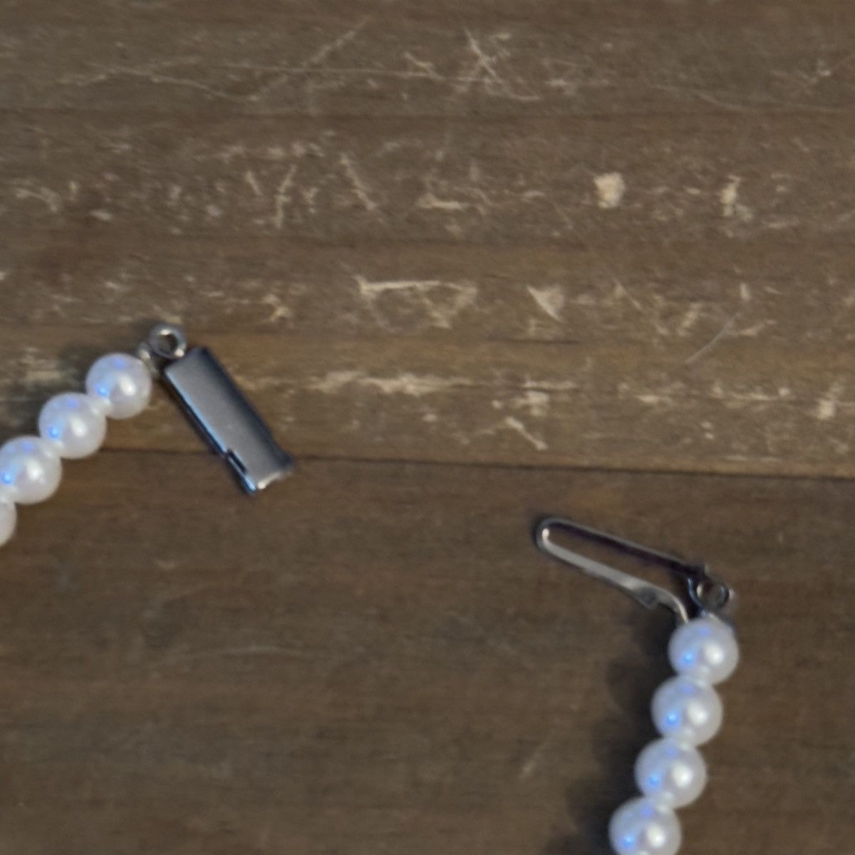Vintage Vintage glass pearl bead bracelet Size ONE SIZE - 4 Thumbnail
