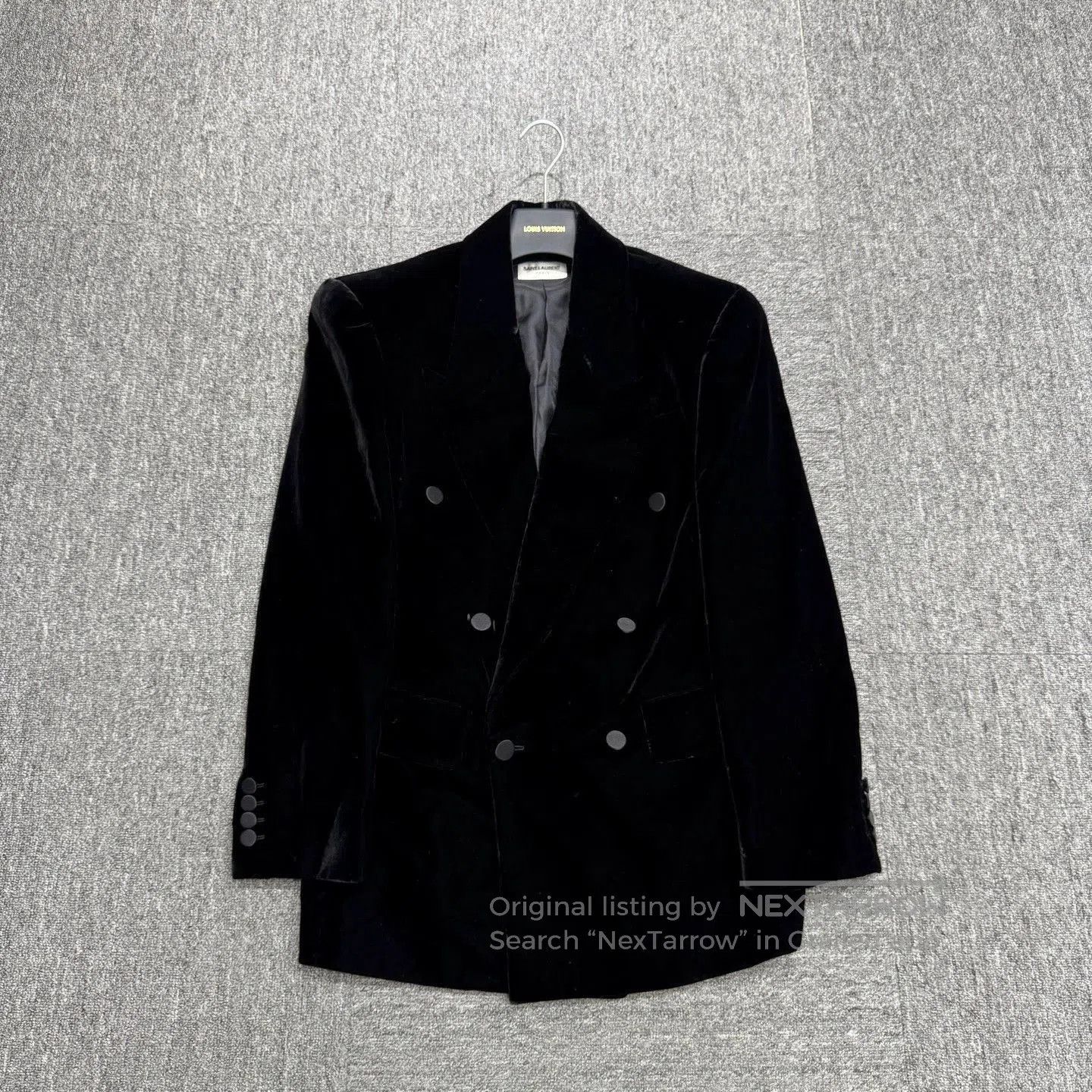 Saint Laurent Paris Black Double. Size US M / EU 48-50 / 2 - 1 Thumbnail