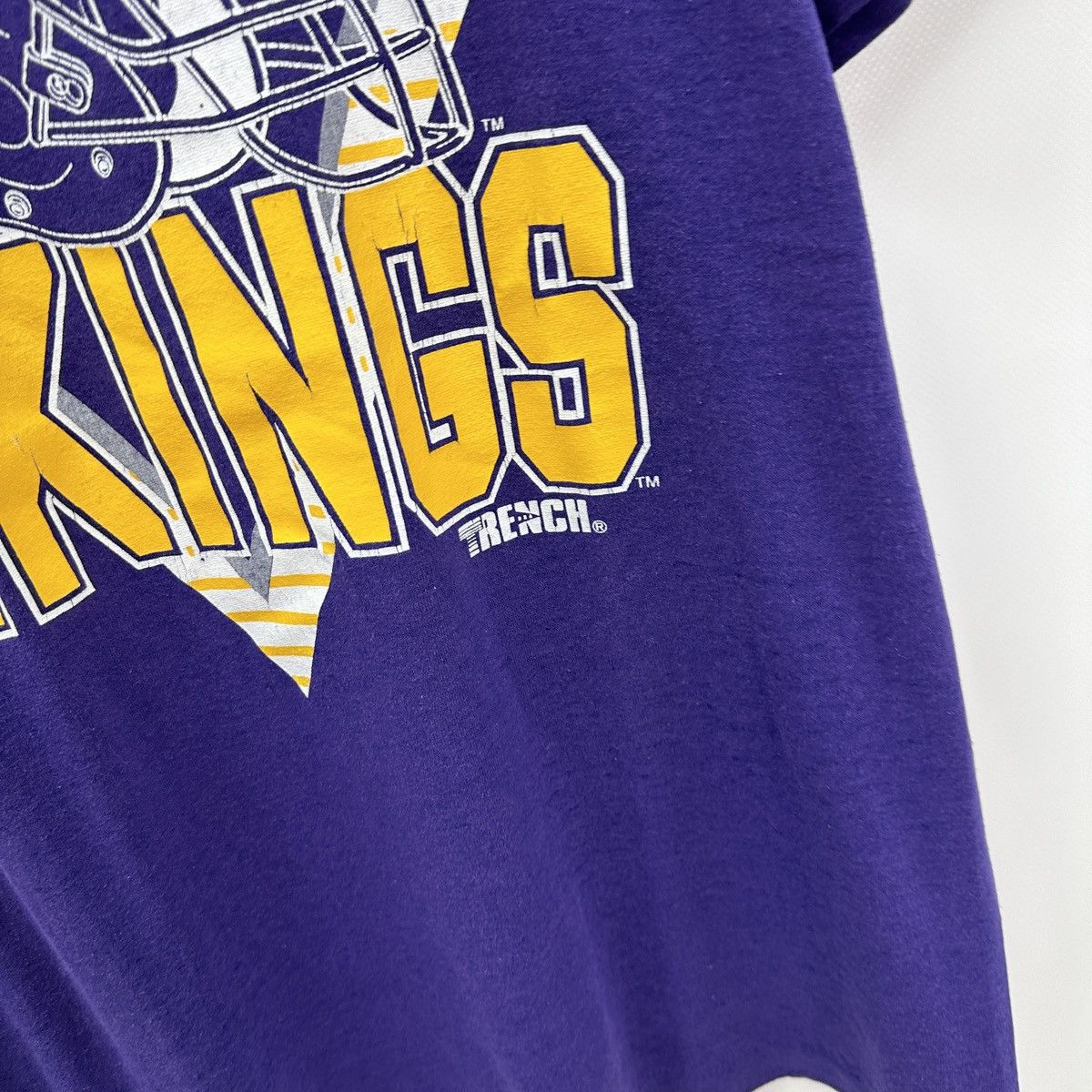 NHL Vintage 80s Minnesota Vikings Trench NHL tee y2k hokey og Size US L / EU 52-54 / 3 - 4 Thumbnail