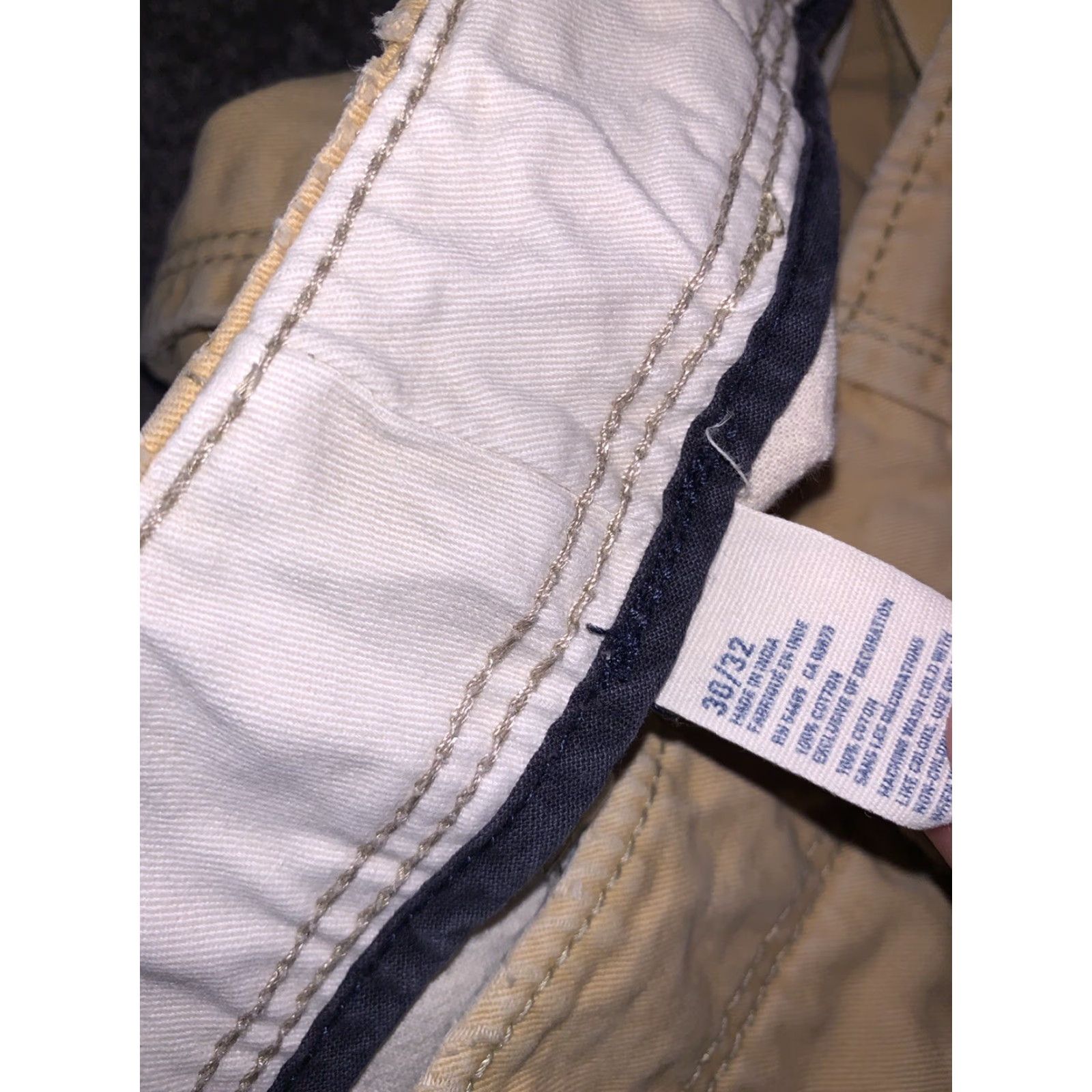American Eagle Outfitters American Eagle Men's Size 30x32 Relaxed Straight Chino Pants Tan BEIGE Size US 30 / EU 46 - 7 Thumbnail