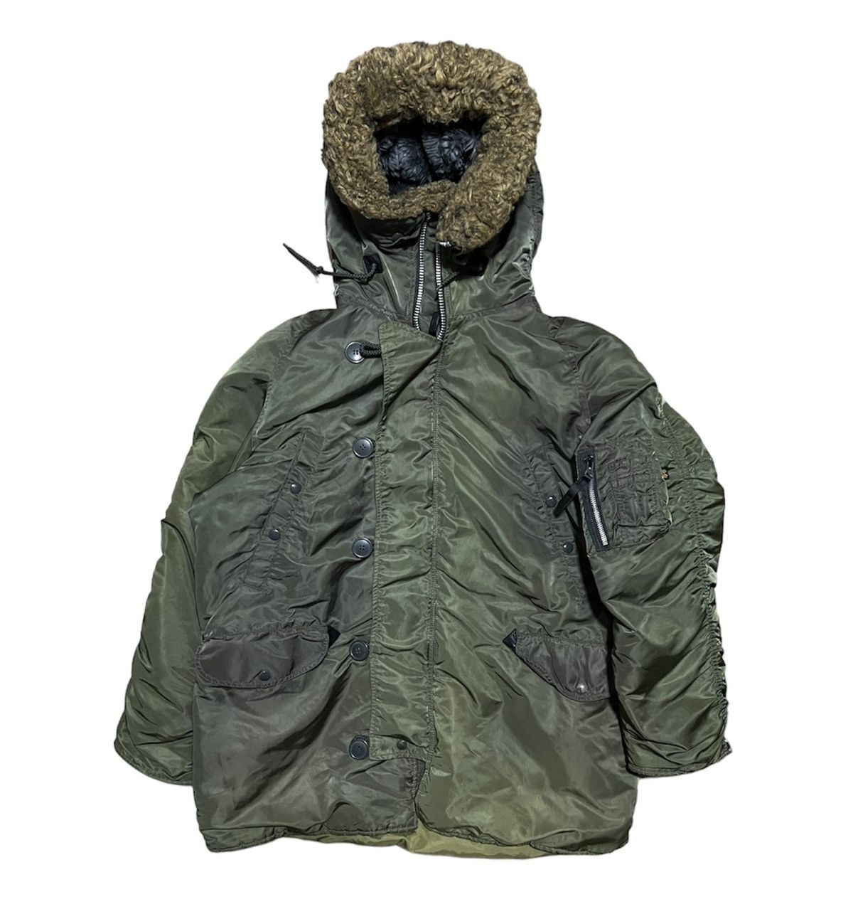 Vintage ALPHA INDUSTRIES N3B N Parka Jacket